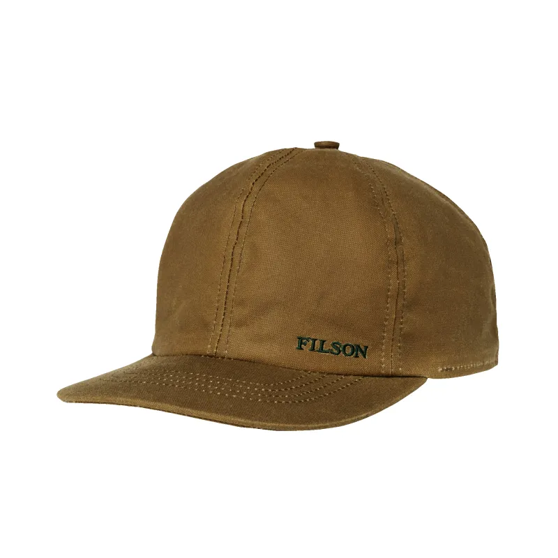 Insulated Tin Cloth Cap - Dark Tan sold by Filson