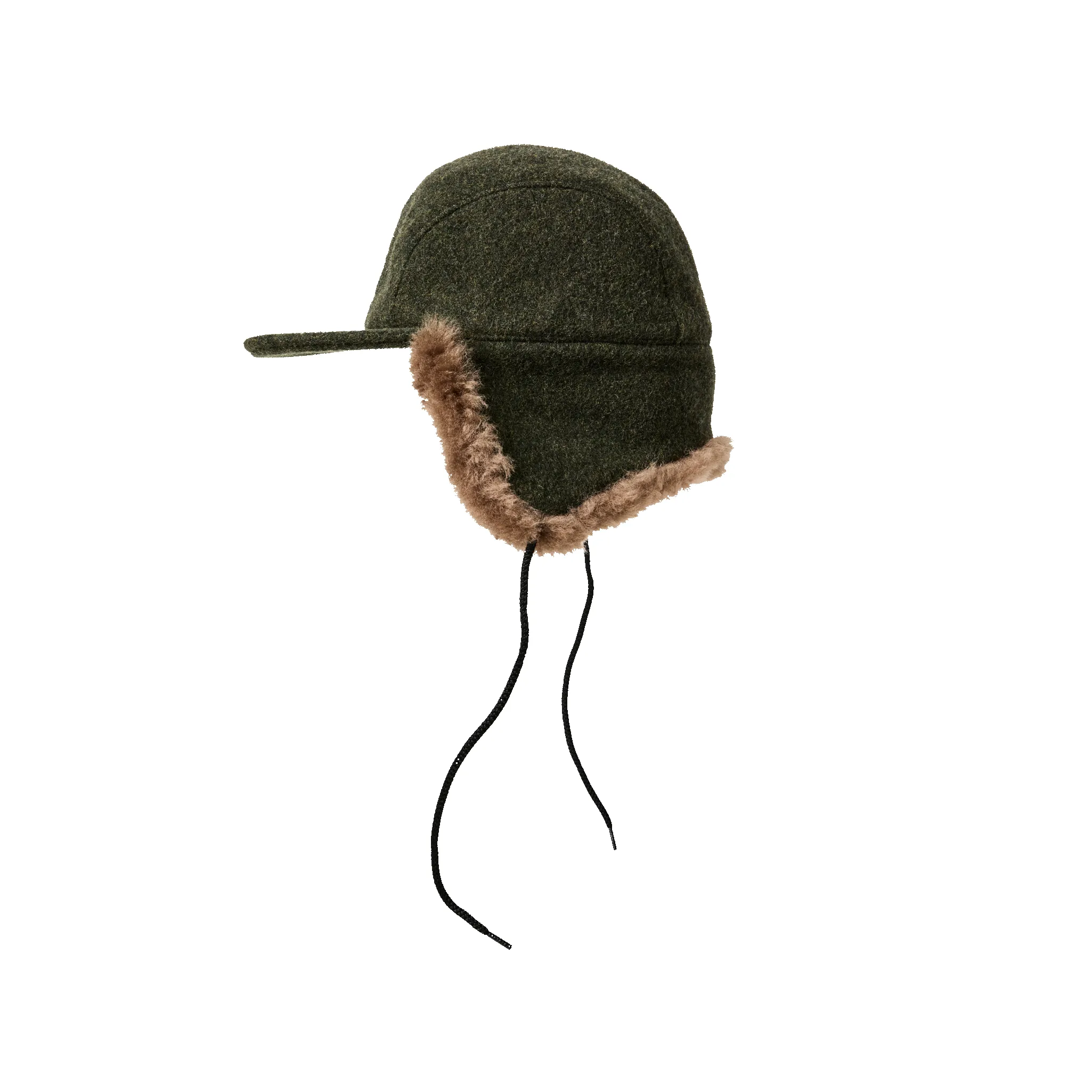 Double Mackinaw Wool Cap - Forest Green / Acorn sold by Filson product image thumbnail 3