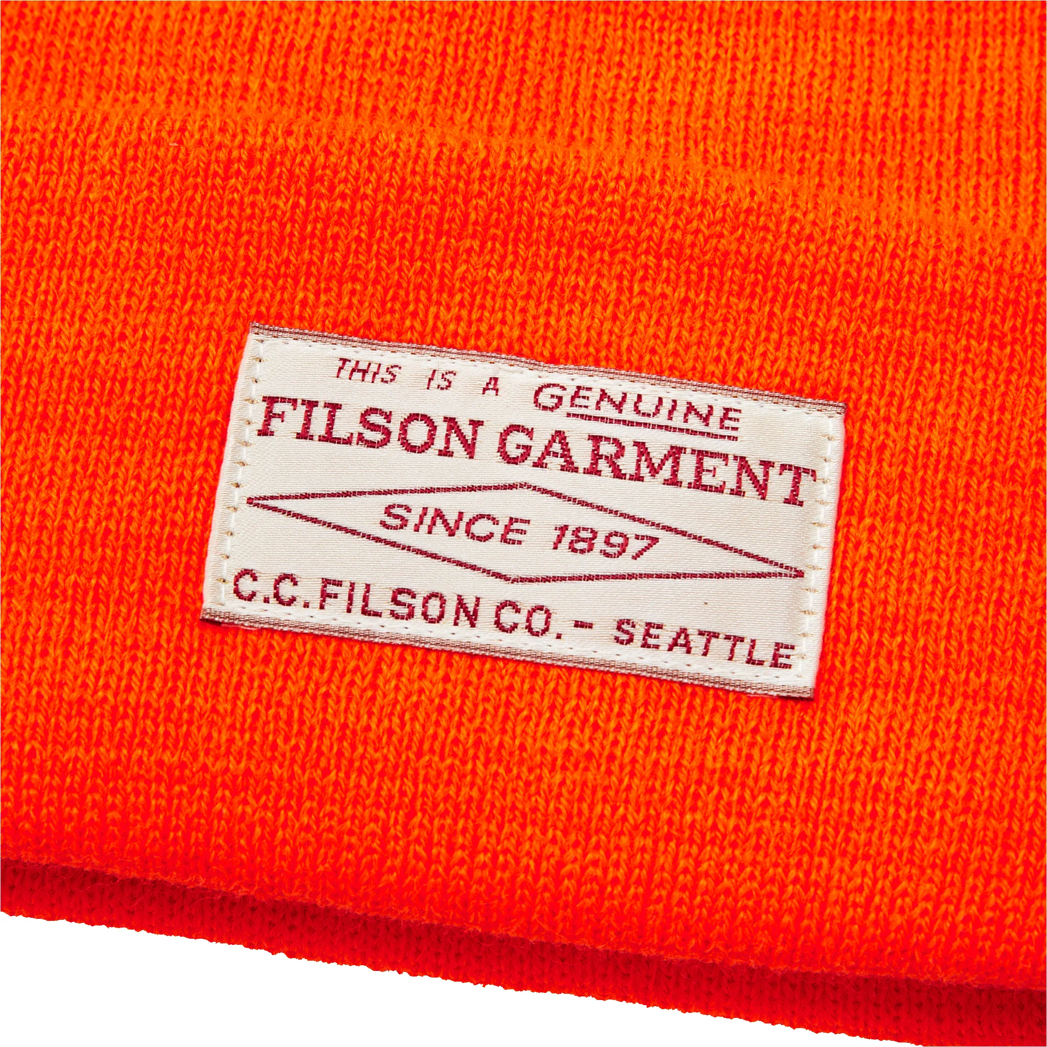 Ballard Watch Cap - Blaze sold by Filson product image thumbnail 2