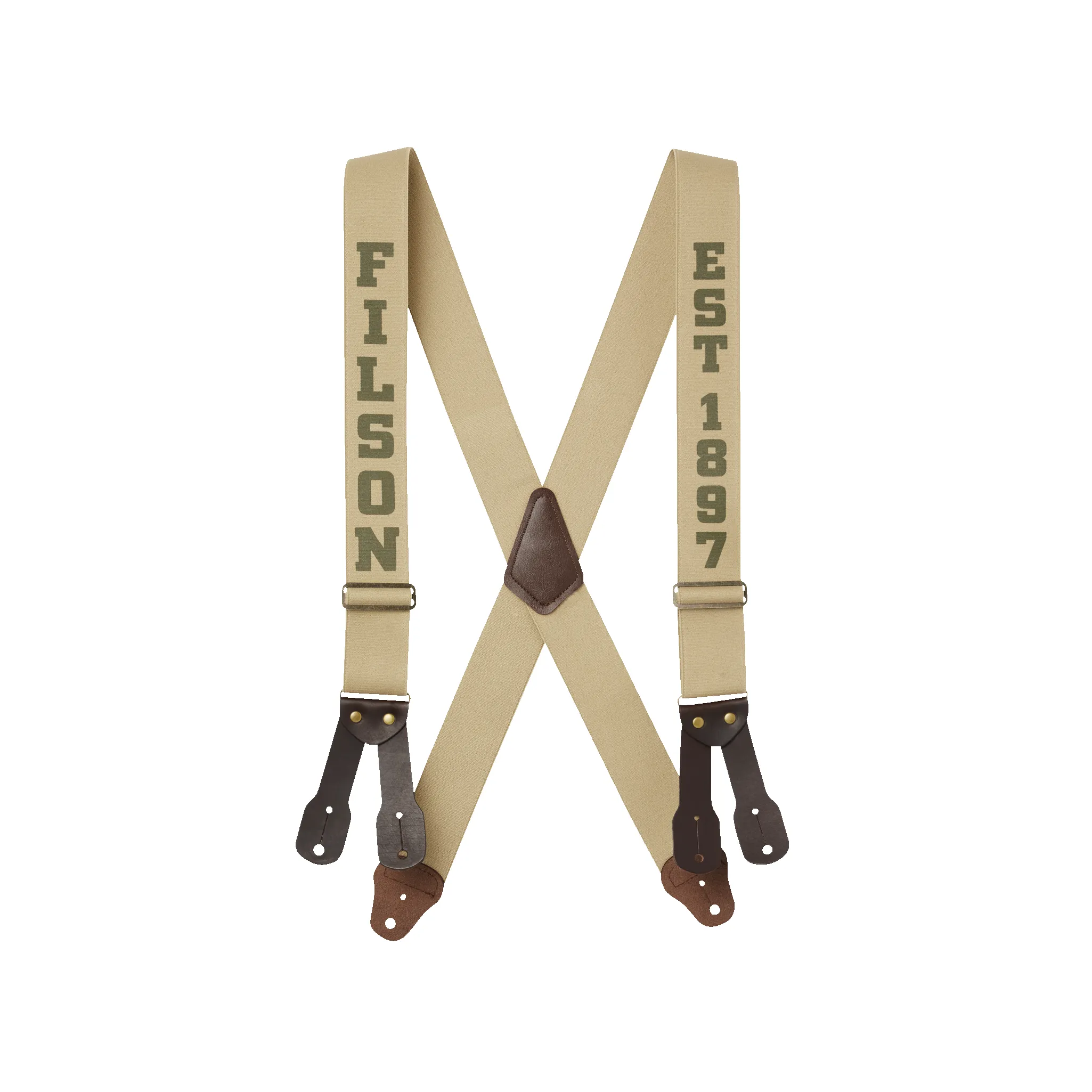 Filson Logger Suspenders - Sand sold by Filson