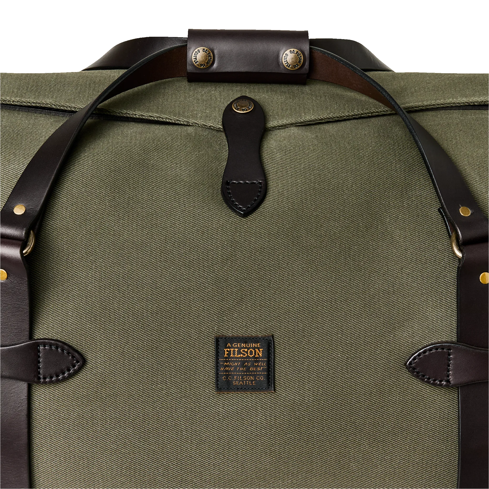 Large Rugged Twill Duffle Bag - Otter Green sold by Filson product image thumbnail 4