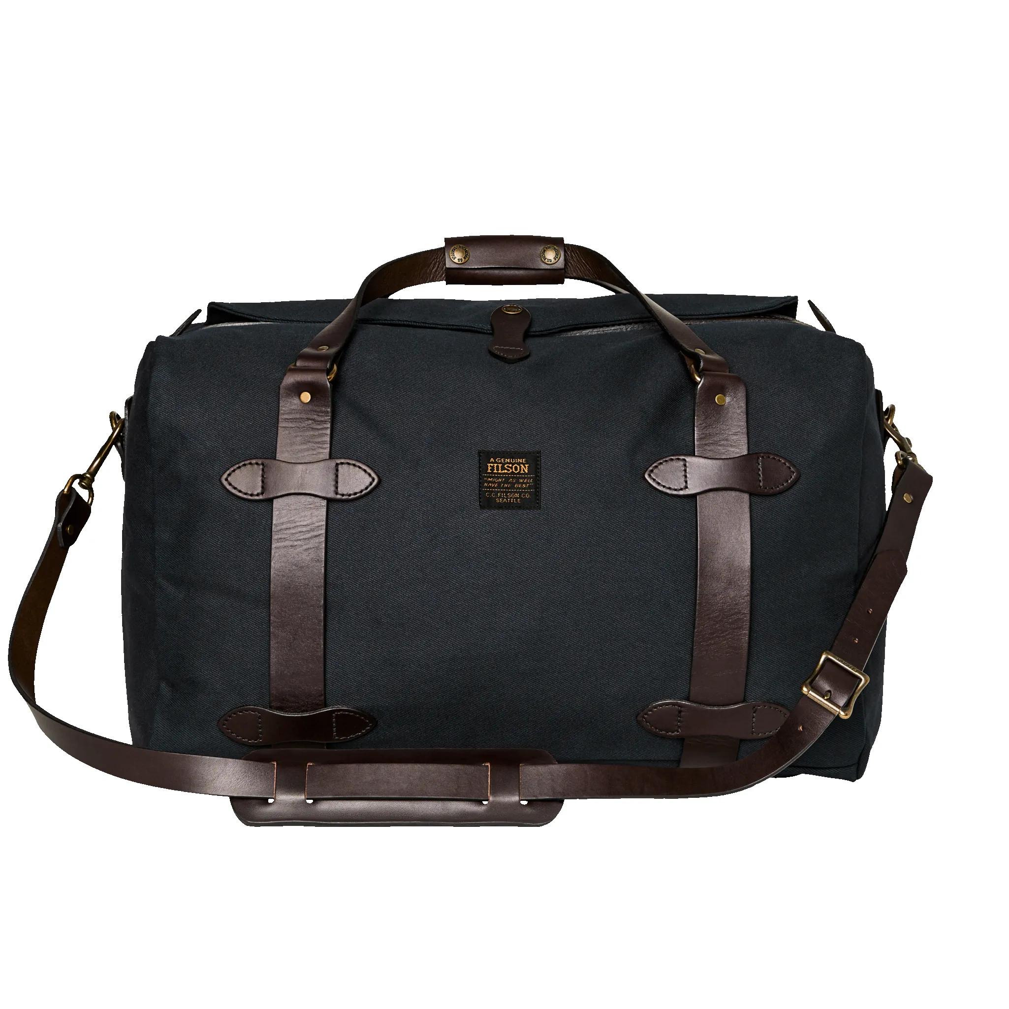 Medium Rugged Twill Duffle Bag - Navy sold by Filson