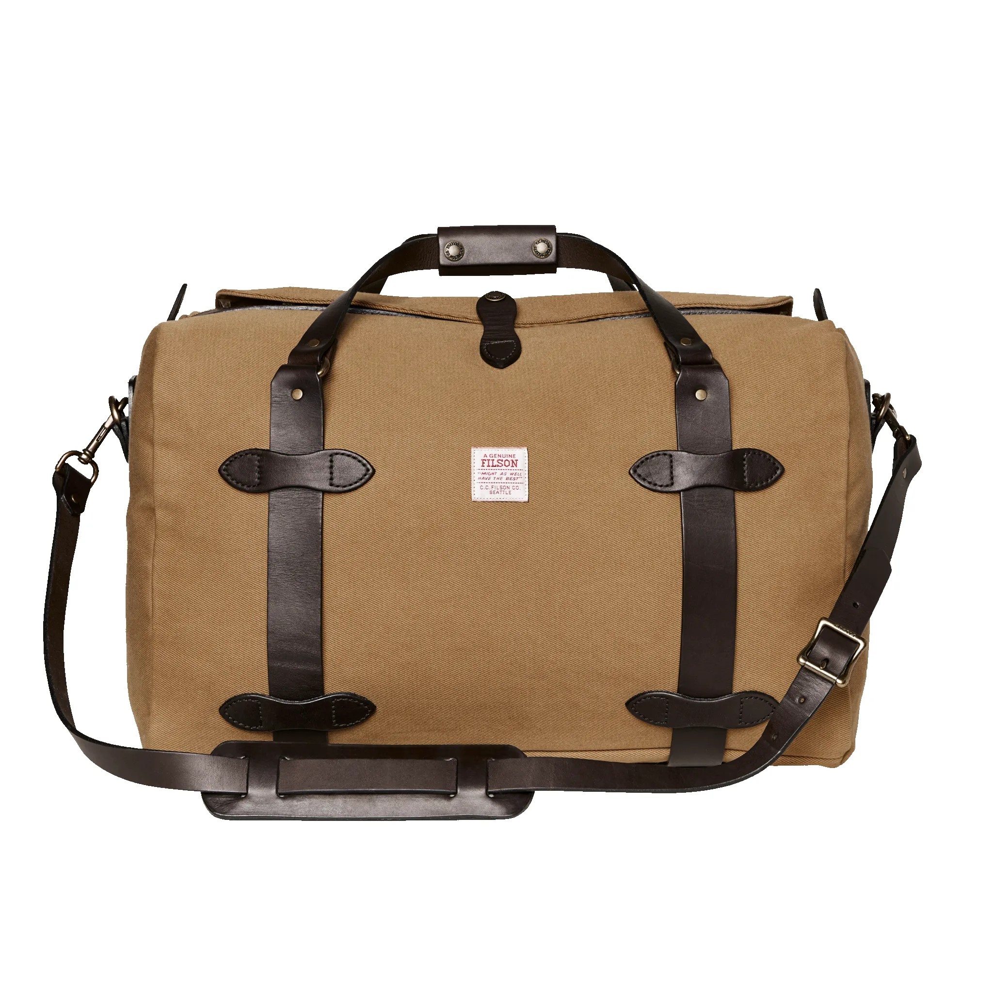 Medium Rugged Twill Duffle Bag - Tan sold by Filson