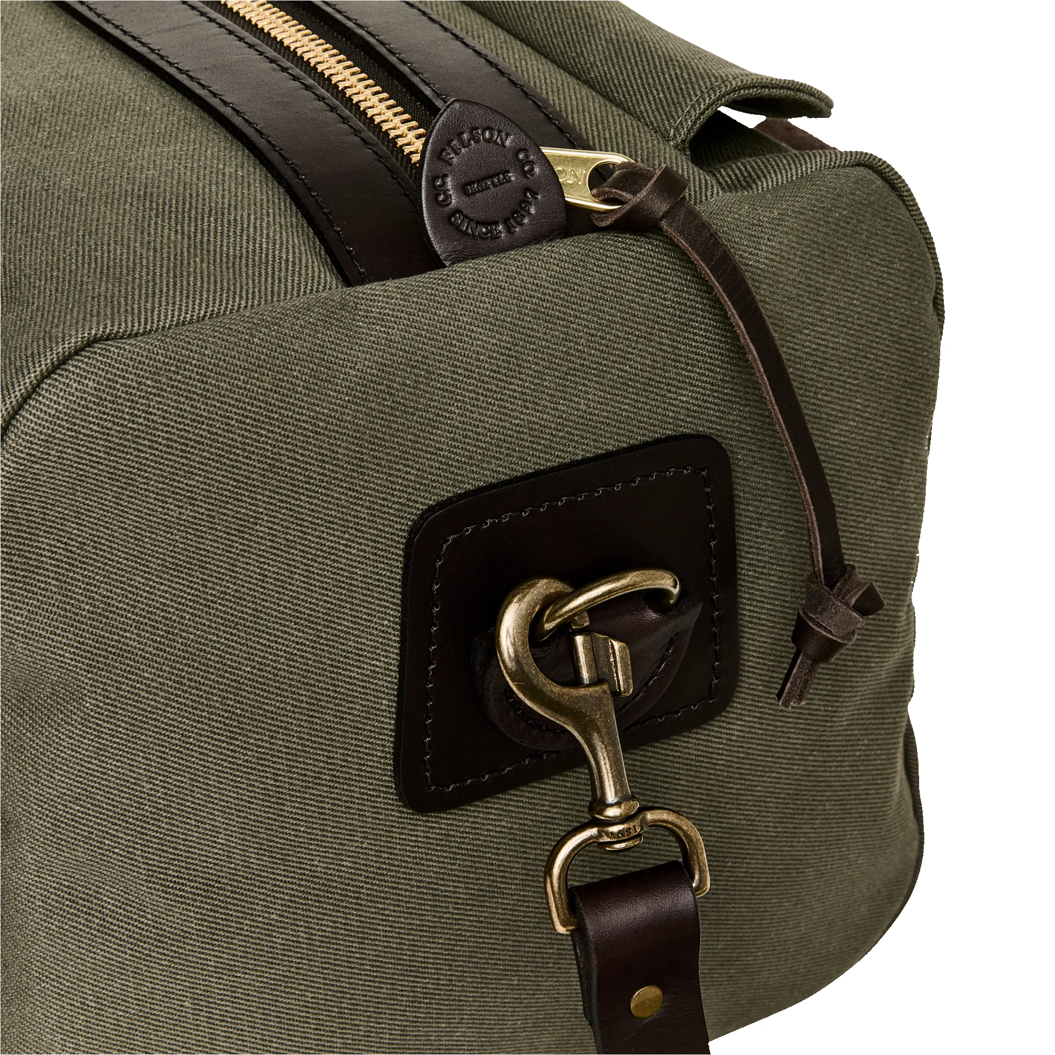 Small Rugged Twill Duffle Bag - Otter Green sold by Filson product image thumbnail 5