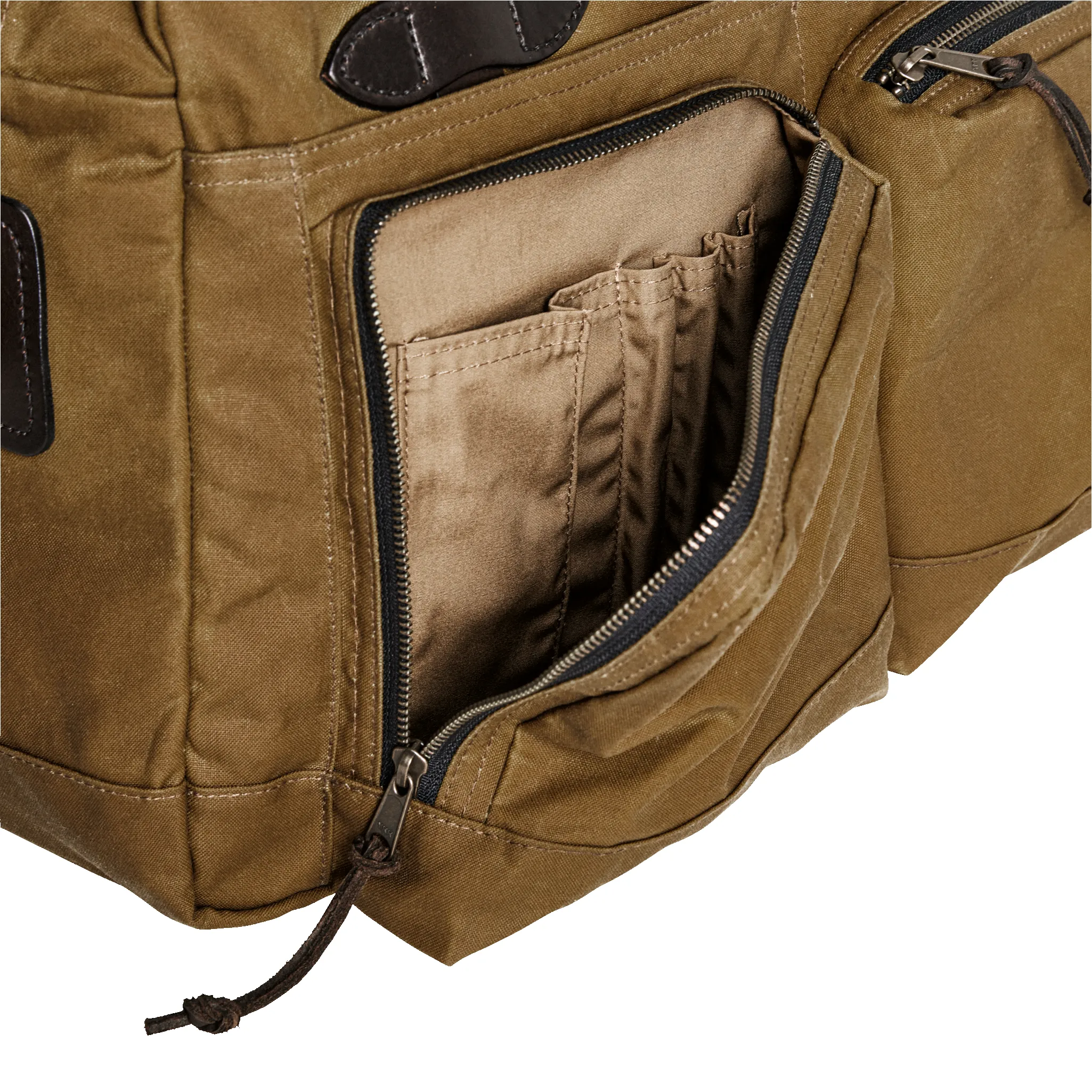 48 Hour Tin Cloth Duffle Bag - Dark Tan sold by Filson product image thumbnail 5