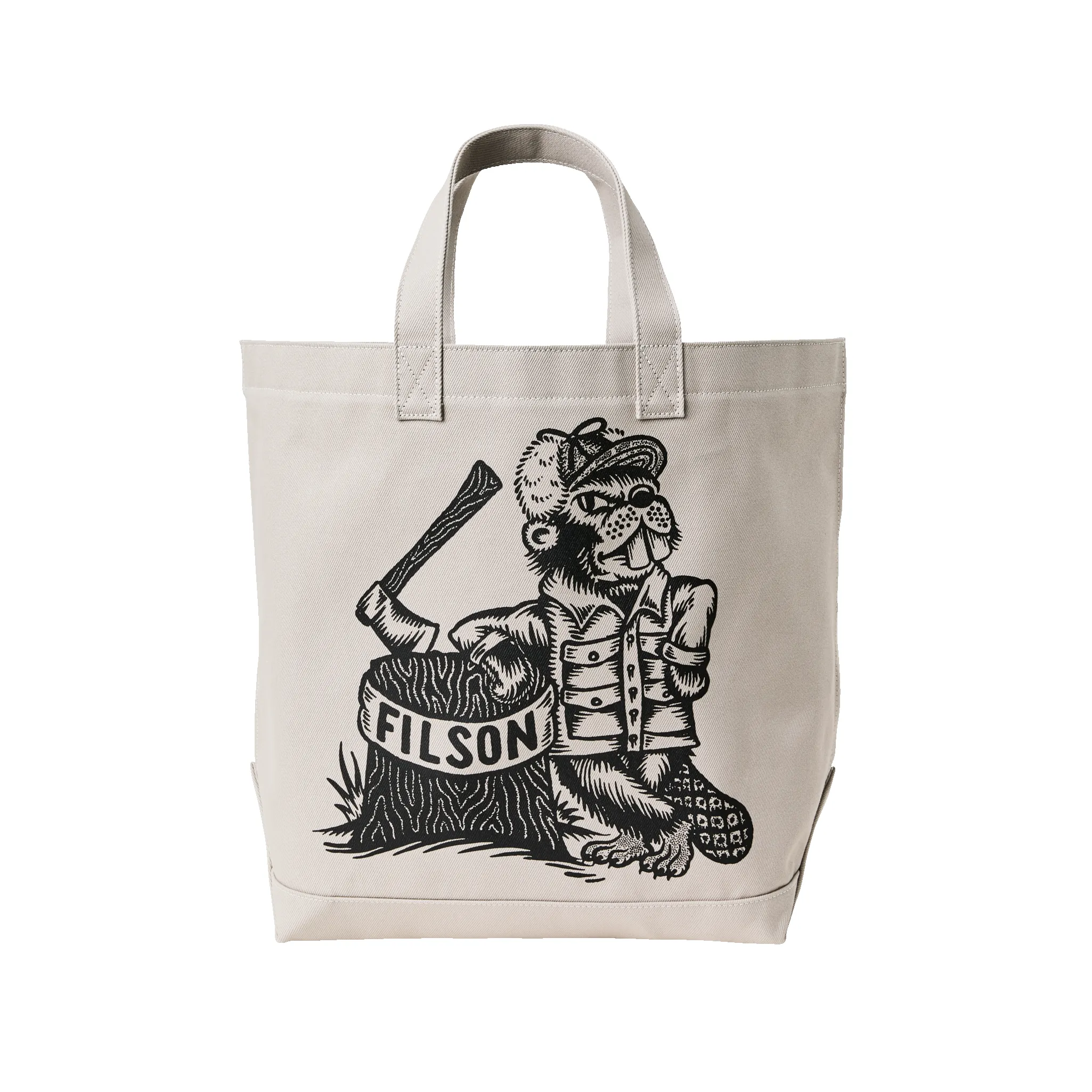 Kyler Martz Graphic Utility Tote - Twine / Beaver sold by Filson