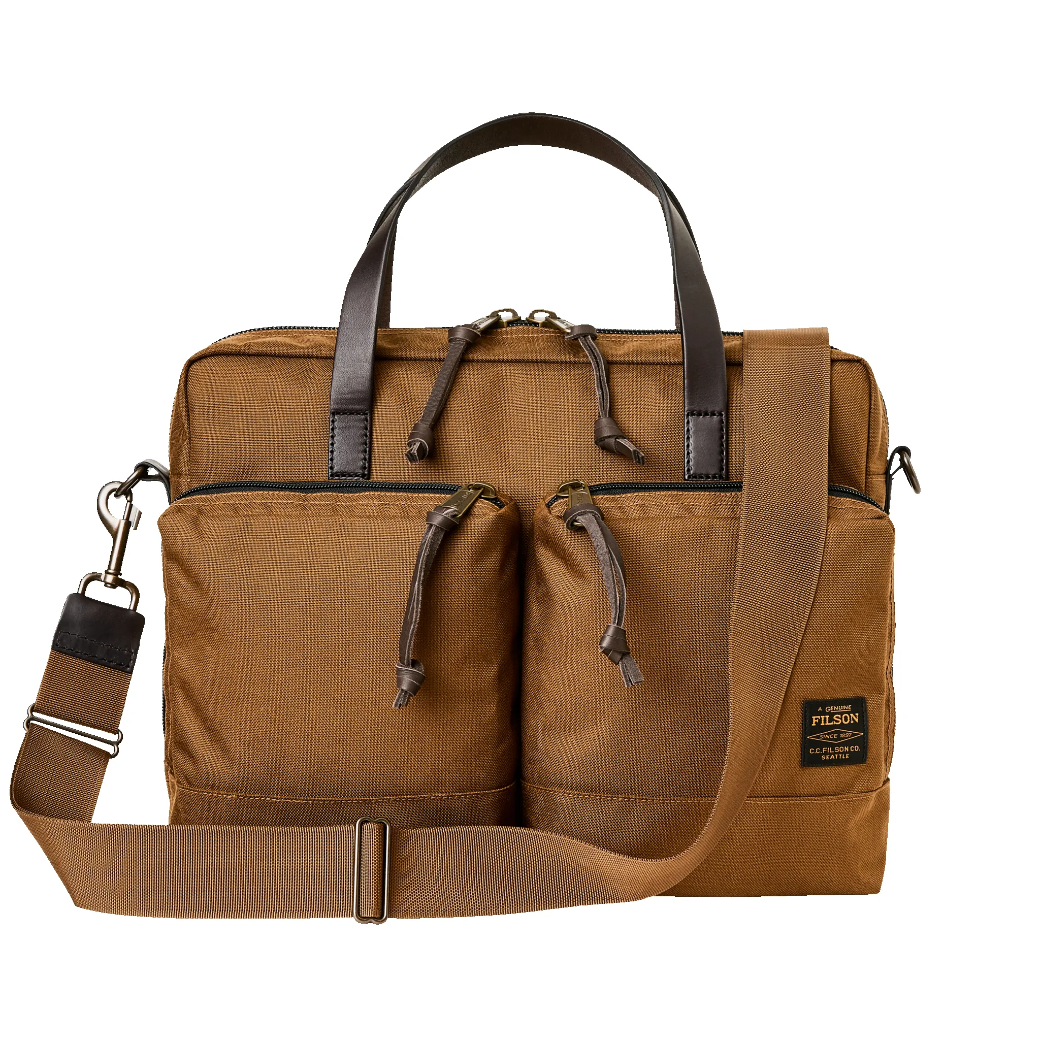 Dryden Briefcase - Whiskey sold by Filson