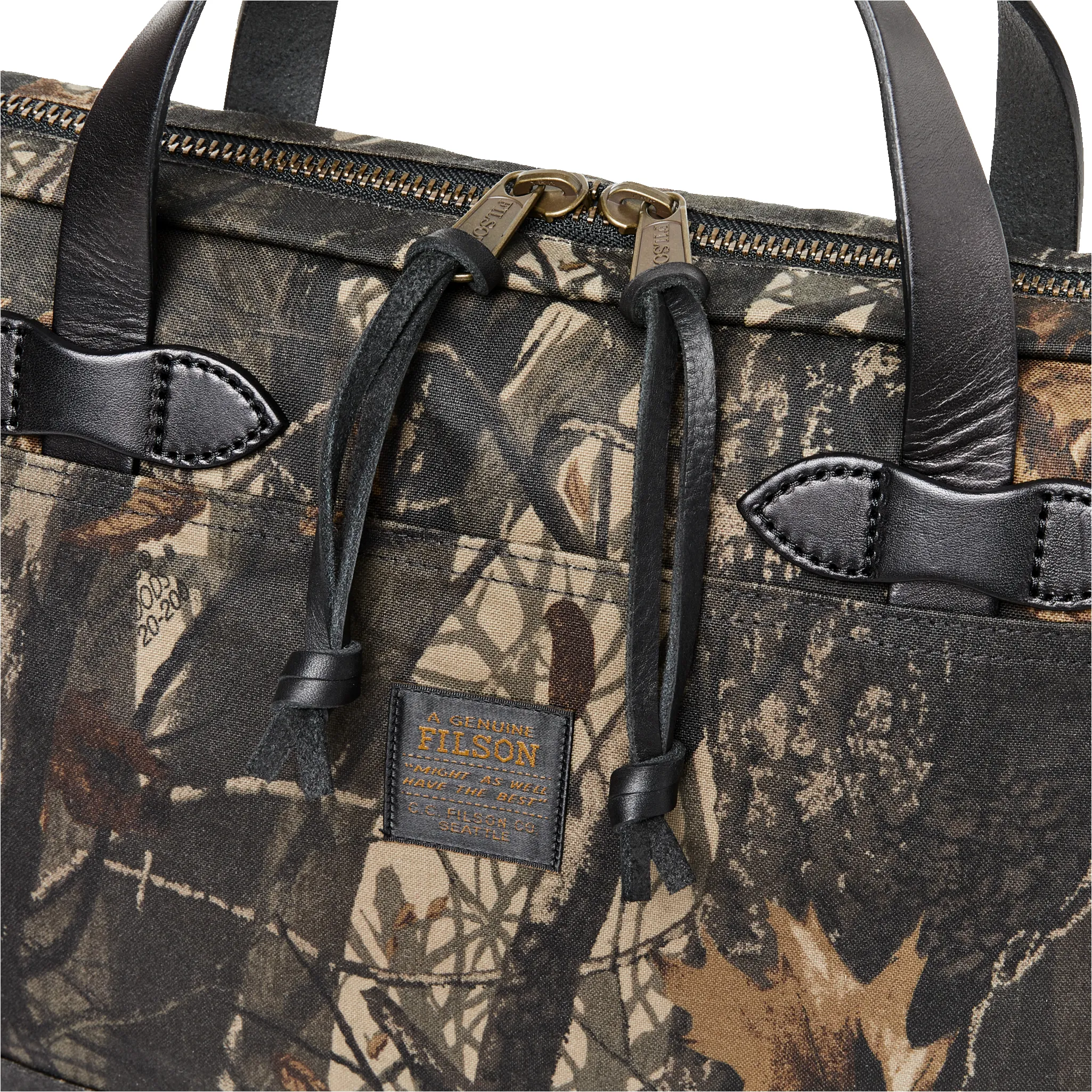 Tin Cloth Compact Briefcase - Realtree Hardwoods Camo sold by Filson product image thumbnail 5