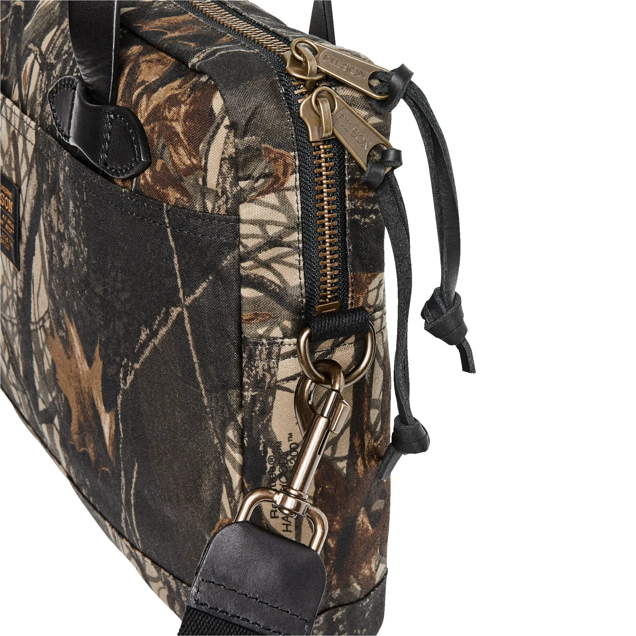 Tin Cloth Compact Briefcase - Realtree Hardwoods Camo sold by Filson product image thumbnail 4