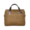 24 Hour Tin Cloth Briefcase - Dark Tan sold by Filson