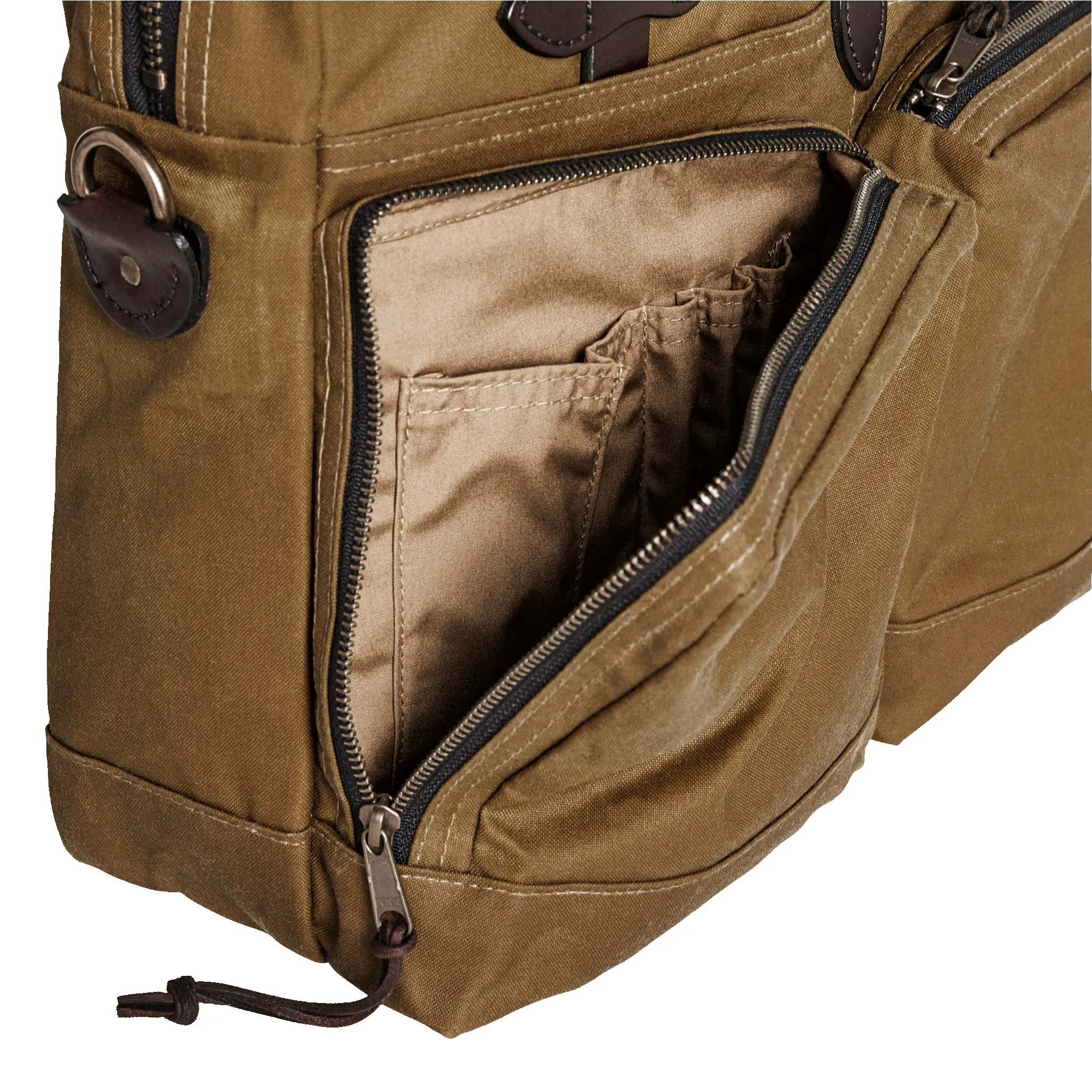 24 Hour Tin Cloth Briefcase - Dark Tan sold by Filson product image thumbnail 5