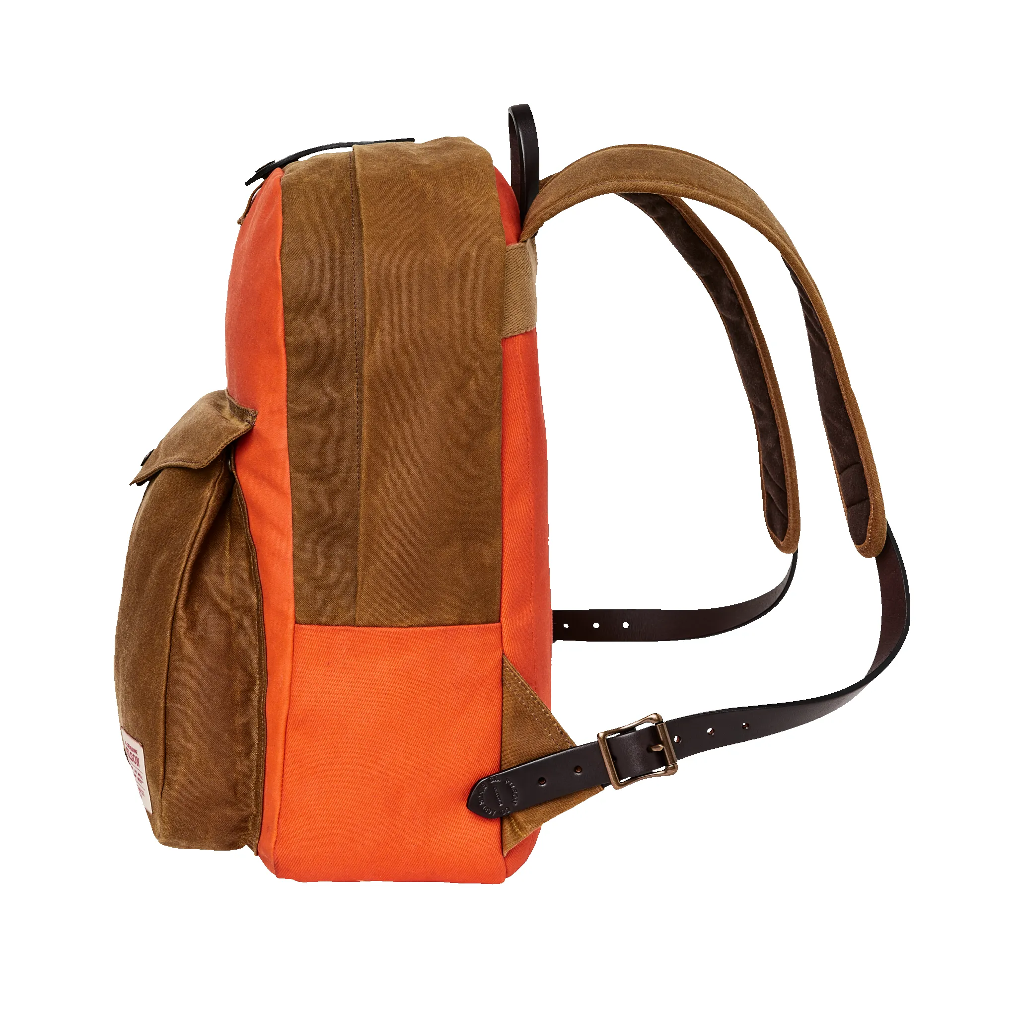 Journeyman Backpack - Dark Tan / Flame sold by Filson product image thumbnail 3