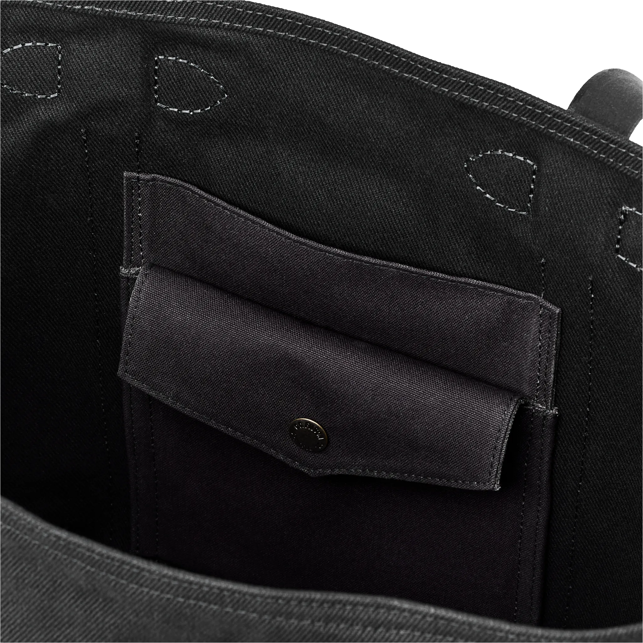 Rugged Twill Large Open Tote Bag - Black sold by Filson product image thumbnail 5