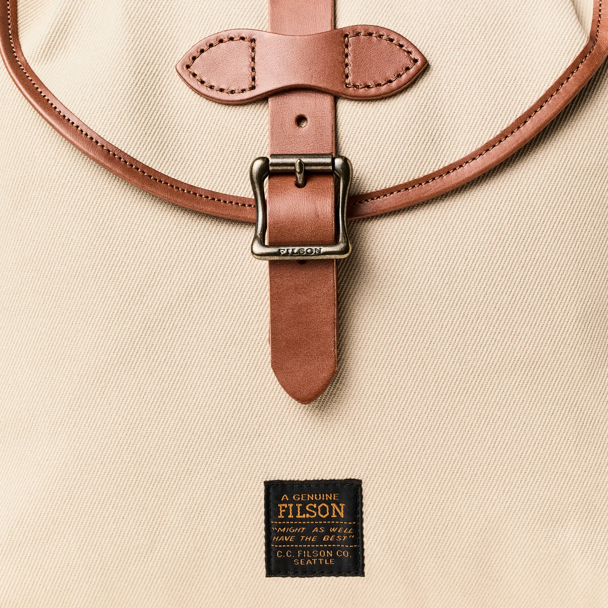 Rugged Twill Drawstring Backpack - Feather Gray sold by Filson product image thumbnail 4