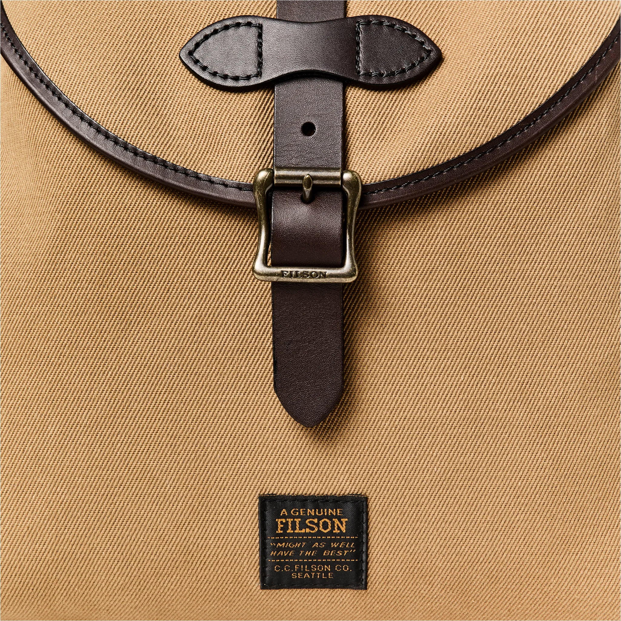 Rugged Twill Drawstring Backpack - Tan sold by Filson product image thumbnail 4