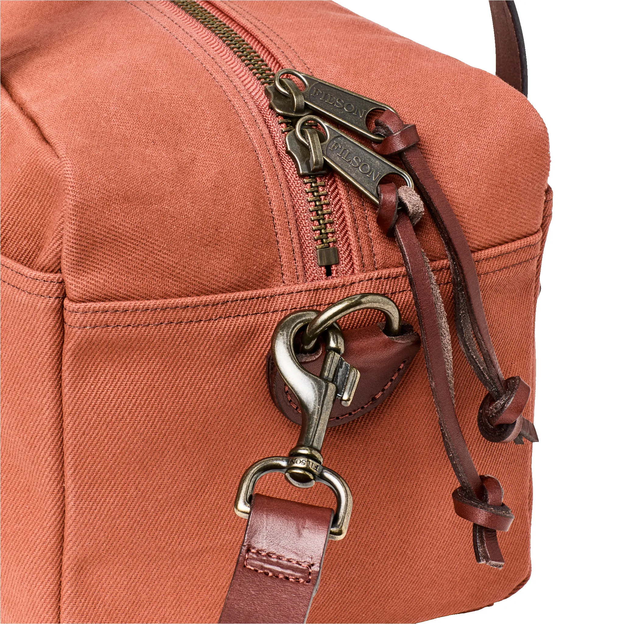Rugged Twill Xs Compact Duffle Bag - Light Rust sold by Filson product image thumbnail 4