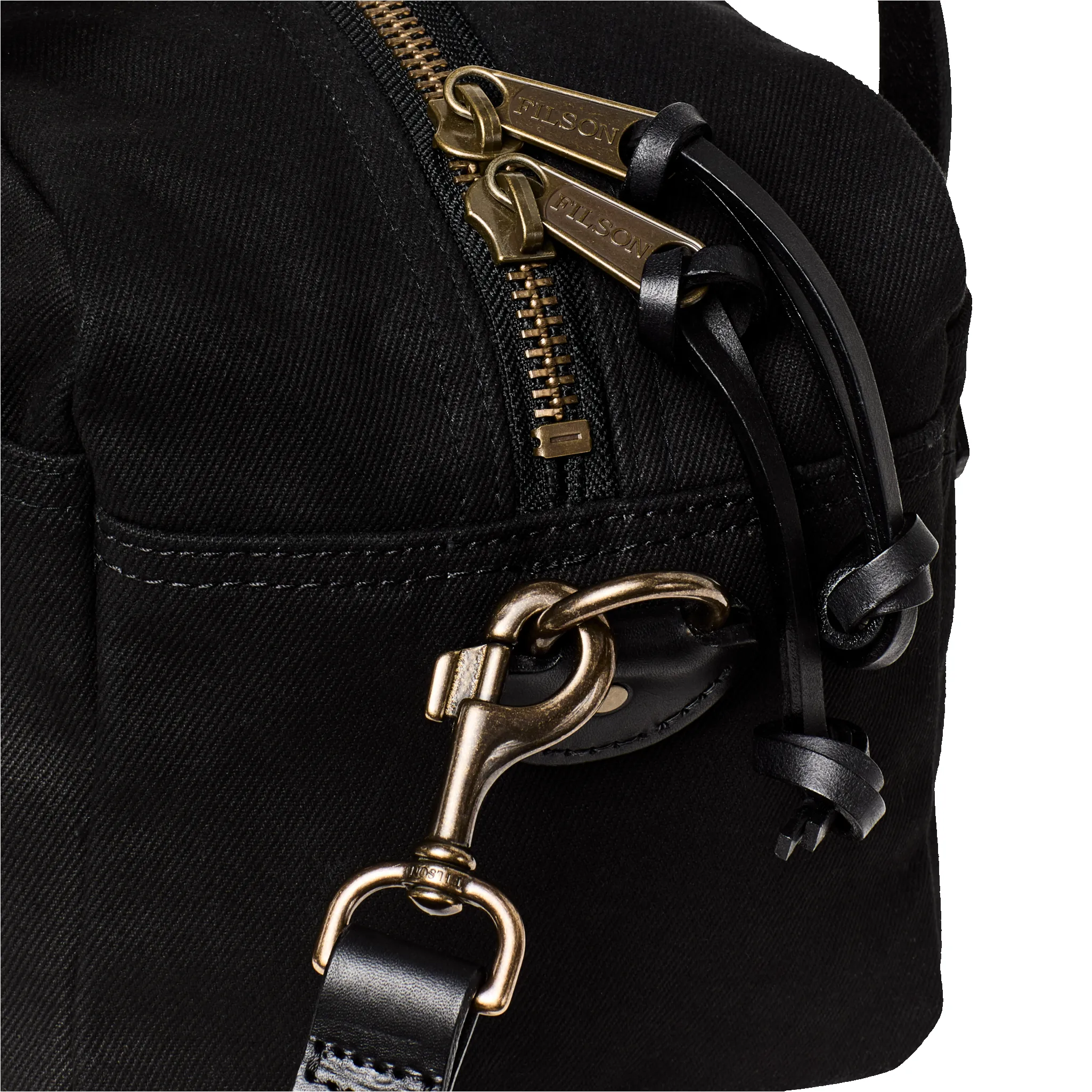 Rugged Twill Xs Compact Duffle Bag - Black sold by Filson product image thumbnail 3