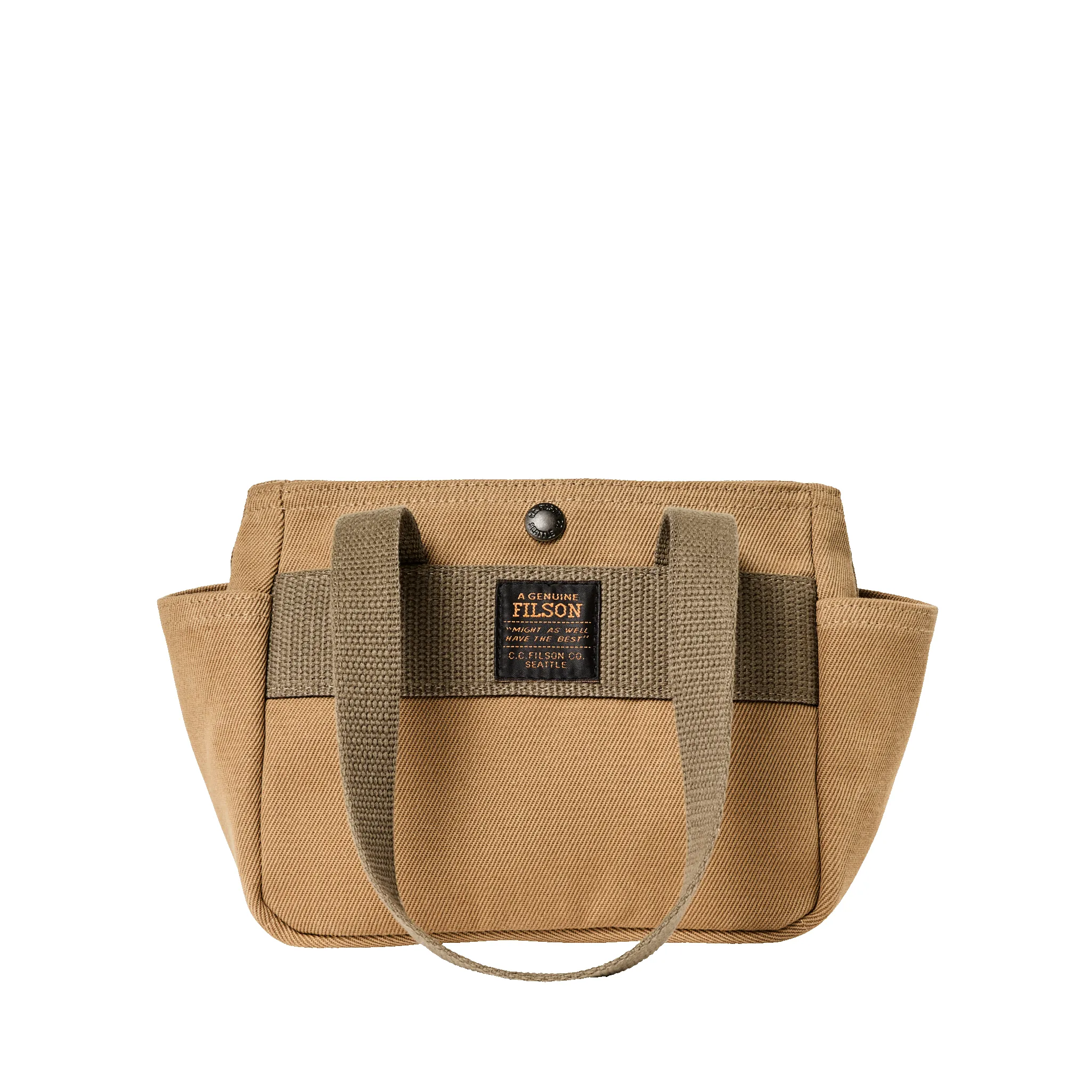 Rugged Twill Small Open Tote Bag - Tan sold by Filson