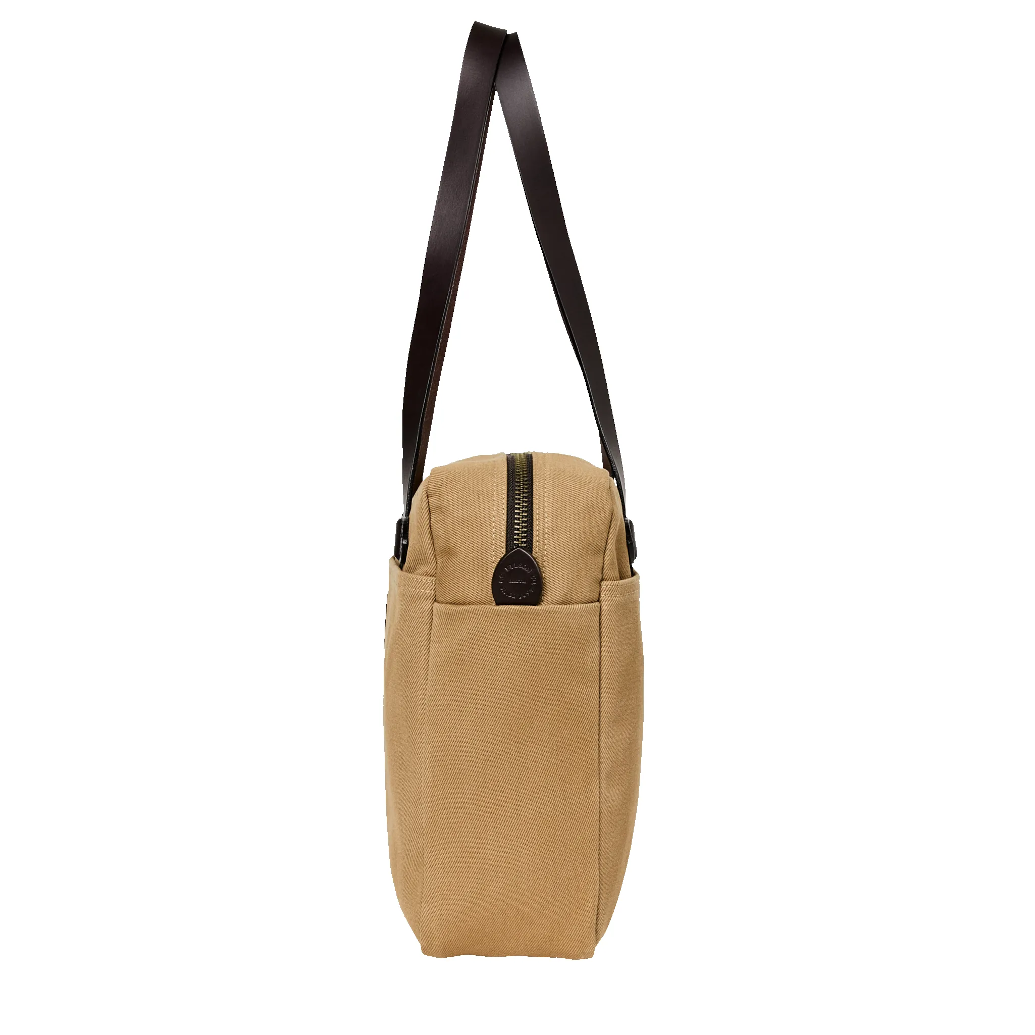 Rugged Twill Small Zipper Tote Bag - Tan sold by Filson product image thumbnail 3