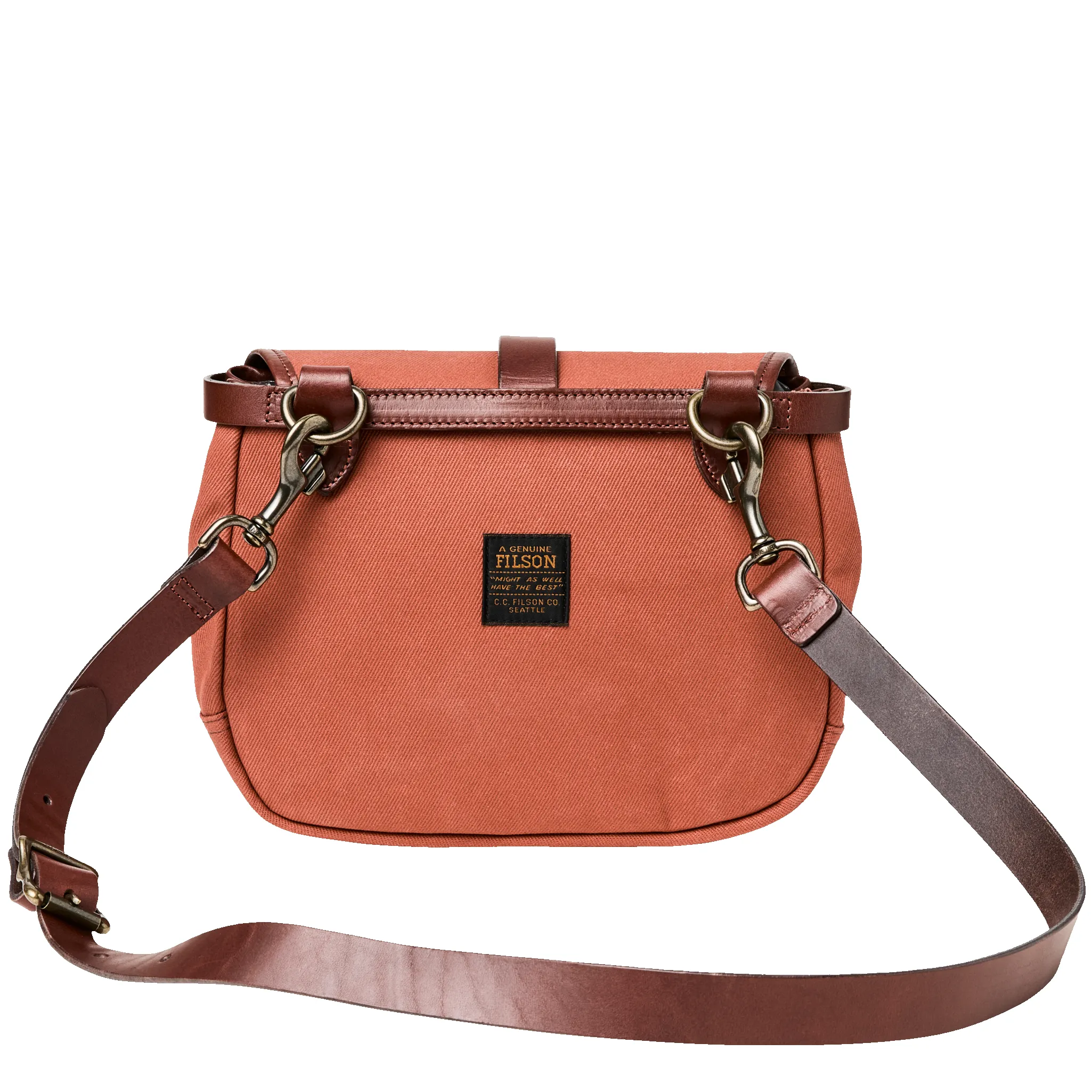 Rugged Twill Xs Field Bag - Light Rust sold by Filson product image thumbnail 2