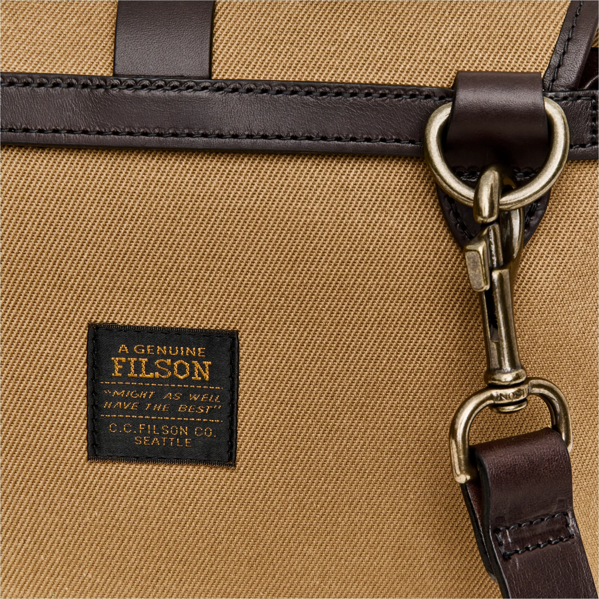 Rugged Twill Xs Field Bag - Tan sold by Filson product image thumbnail 4