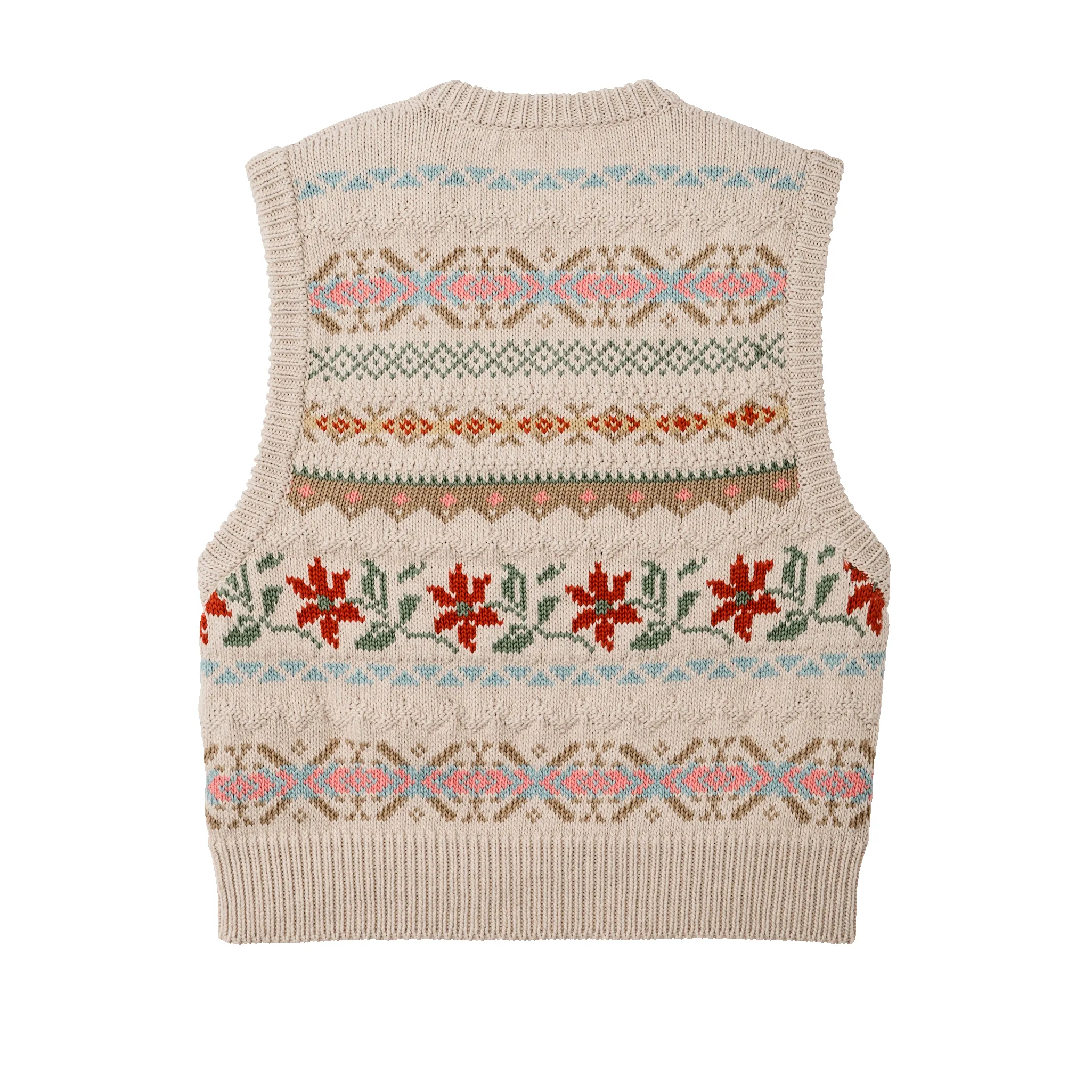 Women's Jacquard Cotton Vest - Flower Jacquard sold by Filson product image thumbnail 2