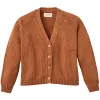 Women's Rustic Cotton Cardigan - Chestnut sold by Filson