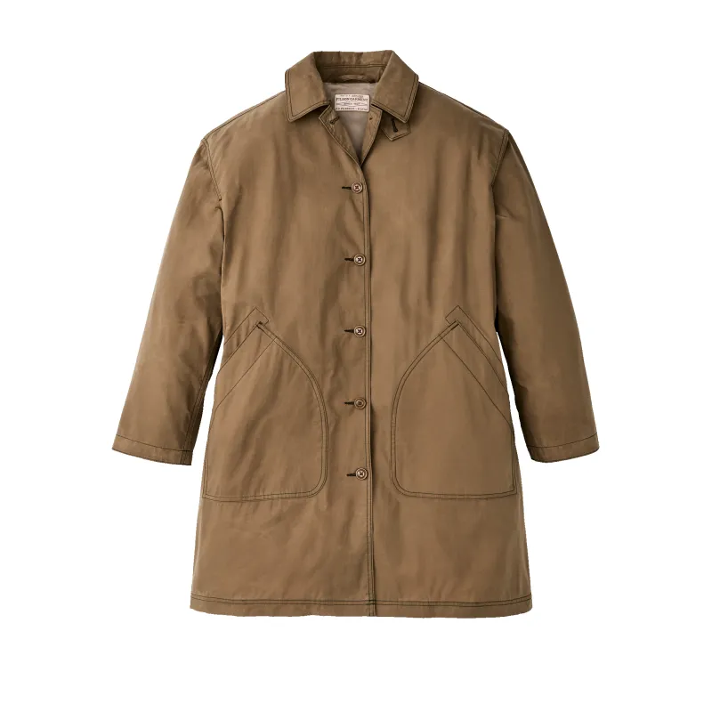 Women's Ranger Raincoat - Dark Beige sold by Filson
