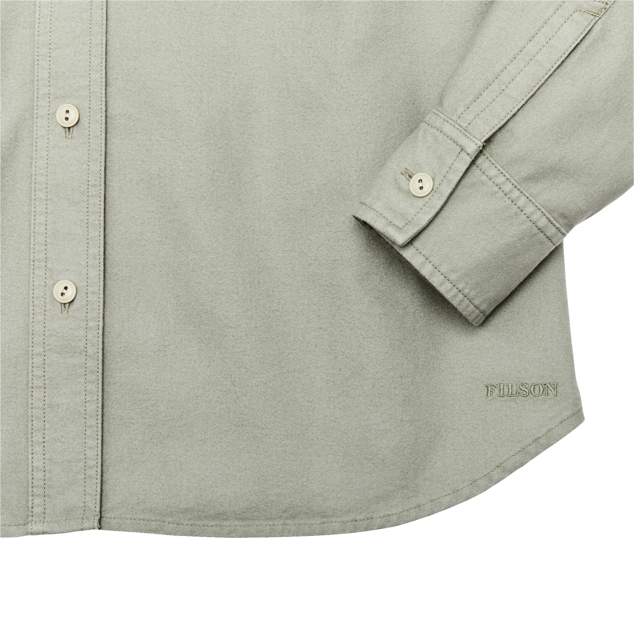 Women's Field Chamois Shirt - Desert Sage sold by Filson product image thumbnail 4