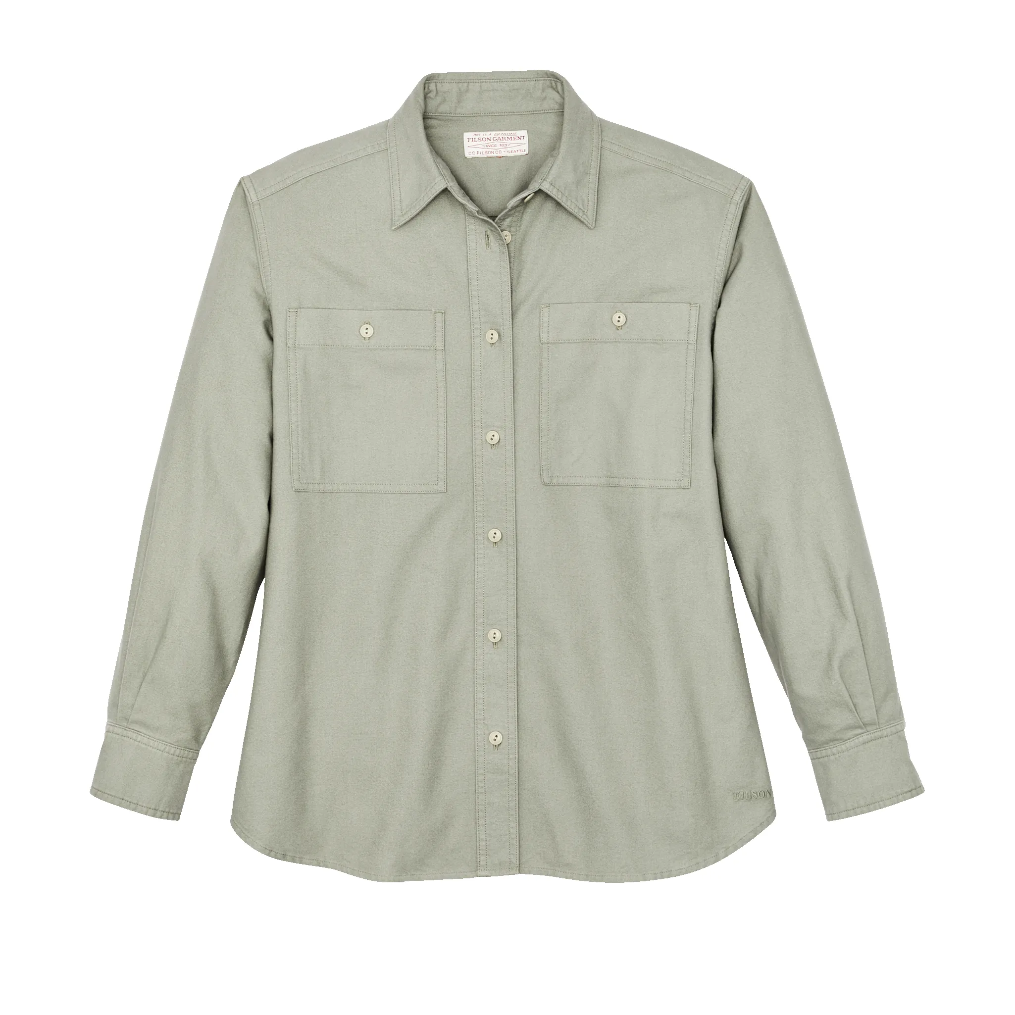 Women's Field Chamois Shirt - Desert Sage sold by Filson