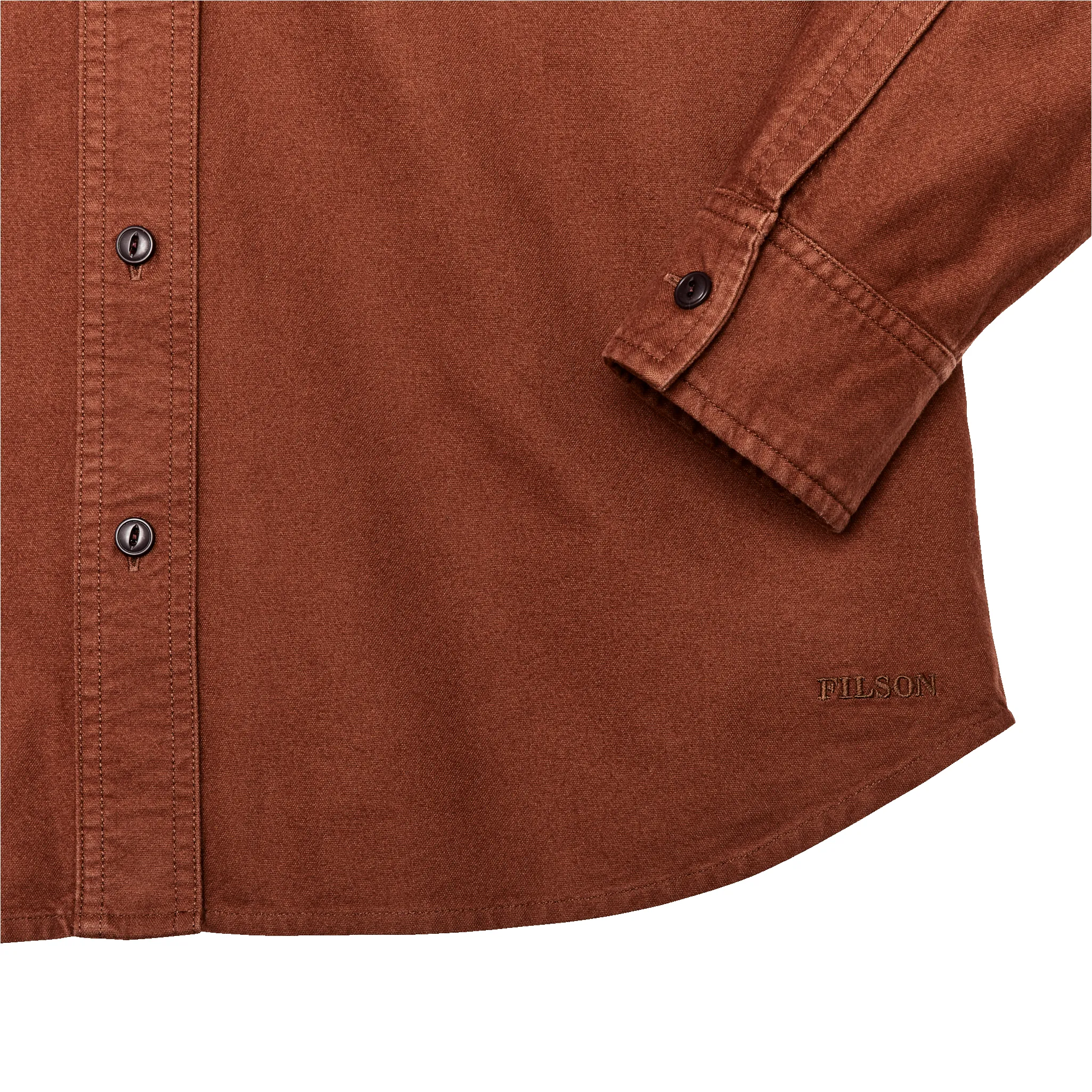 Women's Field Chamois Shirt - Madder Root sold by Filson product image thumbnail 4