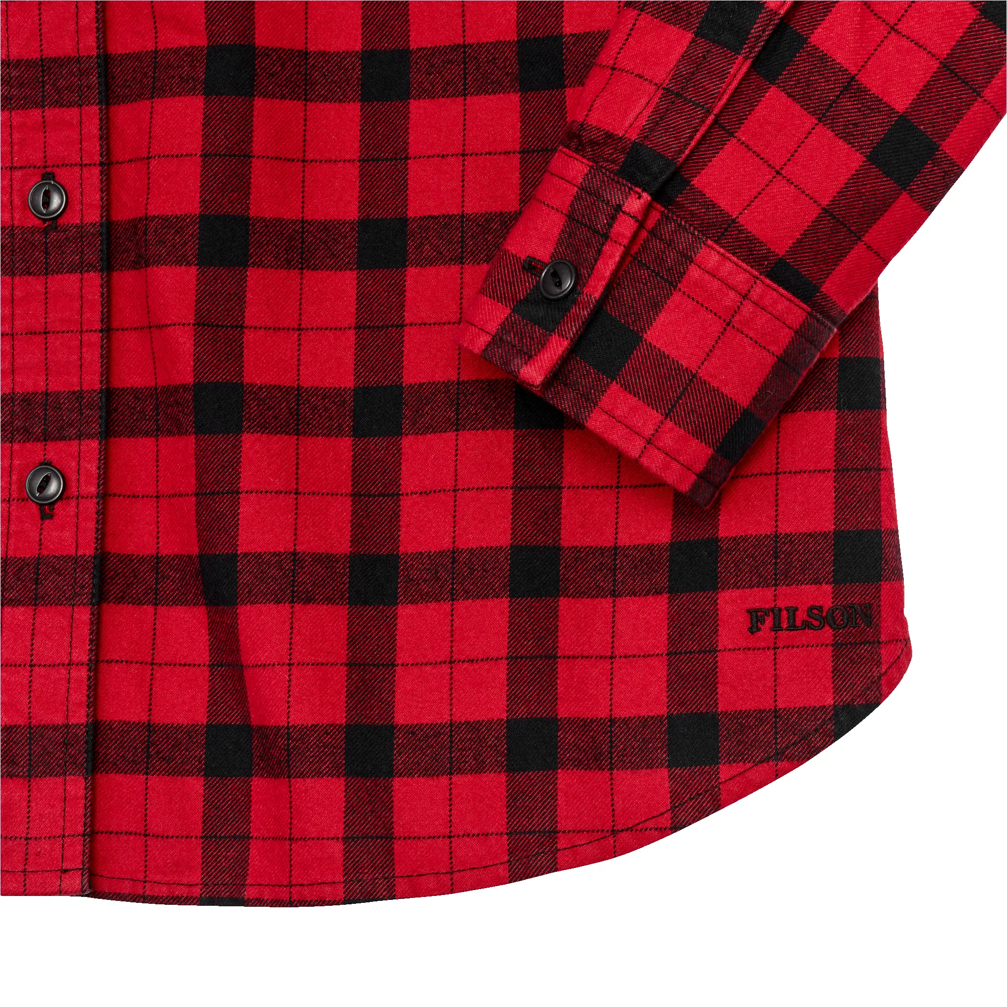 Women's Alaskan Guide Shirt - Red / Black Plaid sold by Filson product image thumbnail 4