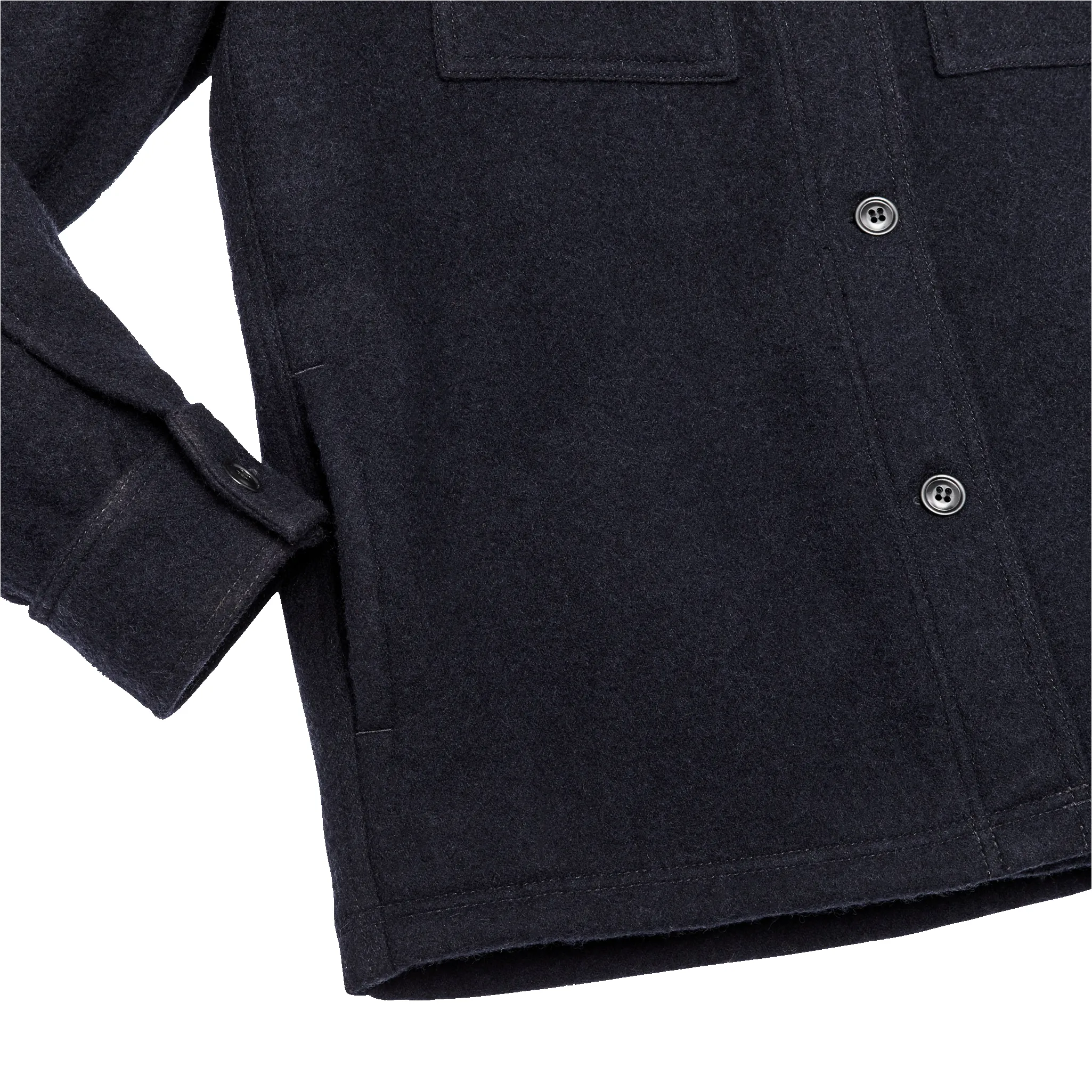 Women's Wool Overshirt - Navy sold by Filson product image thumbnail 4