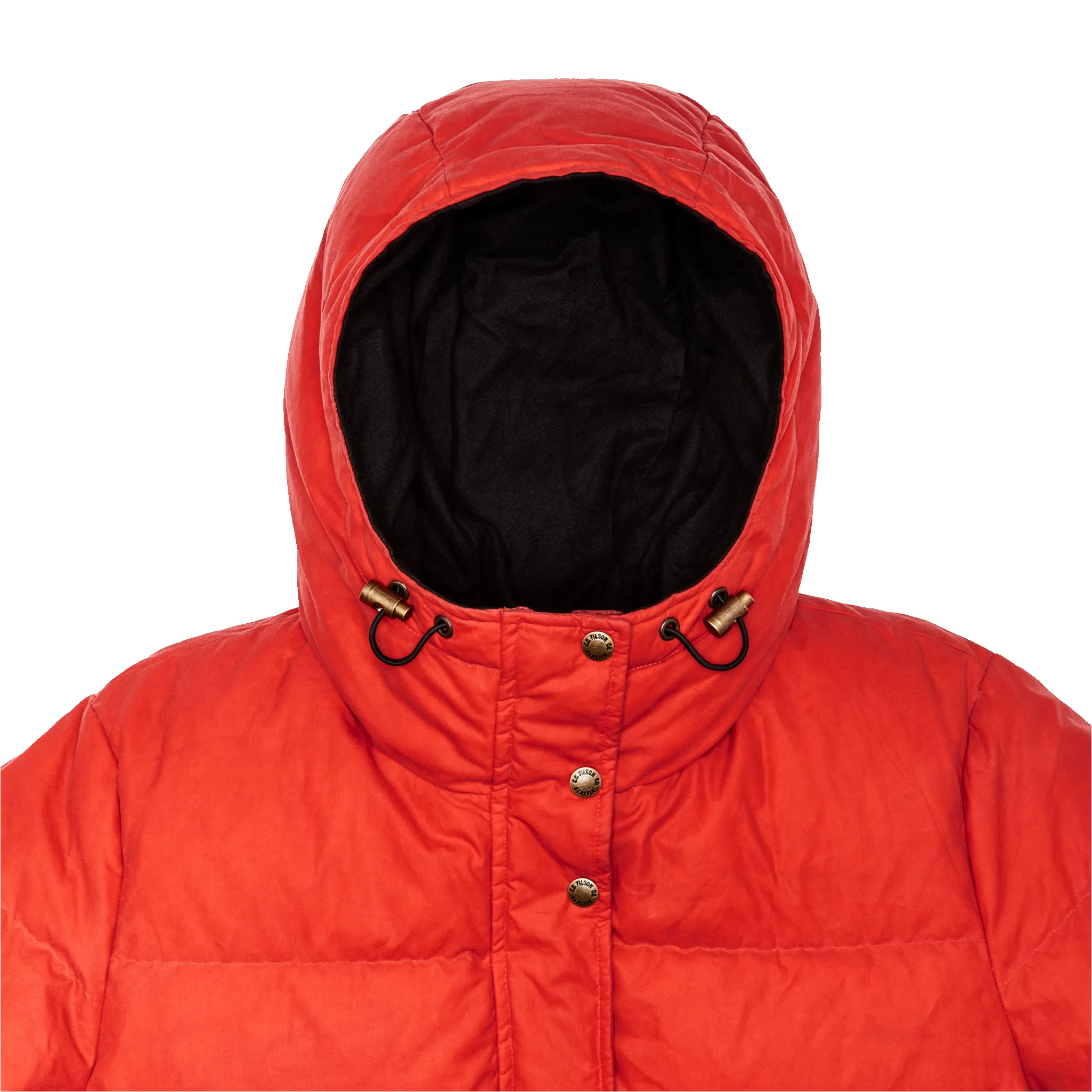 Women's Waxed Down Parka - Dark Tan / Campfire sold by Filson product image thumbnail 4