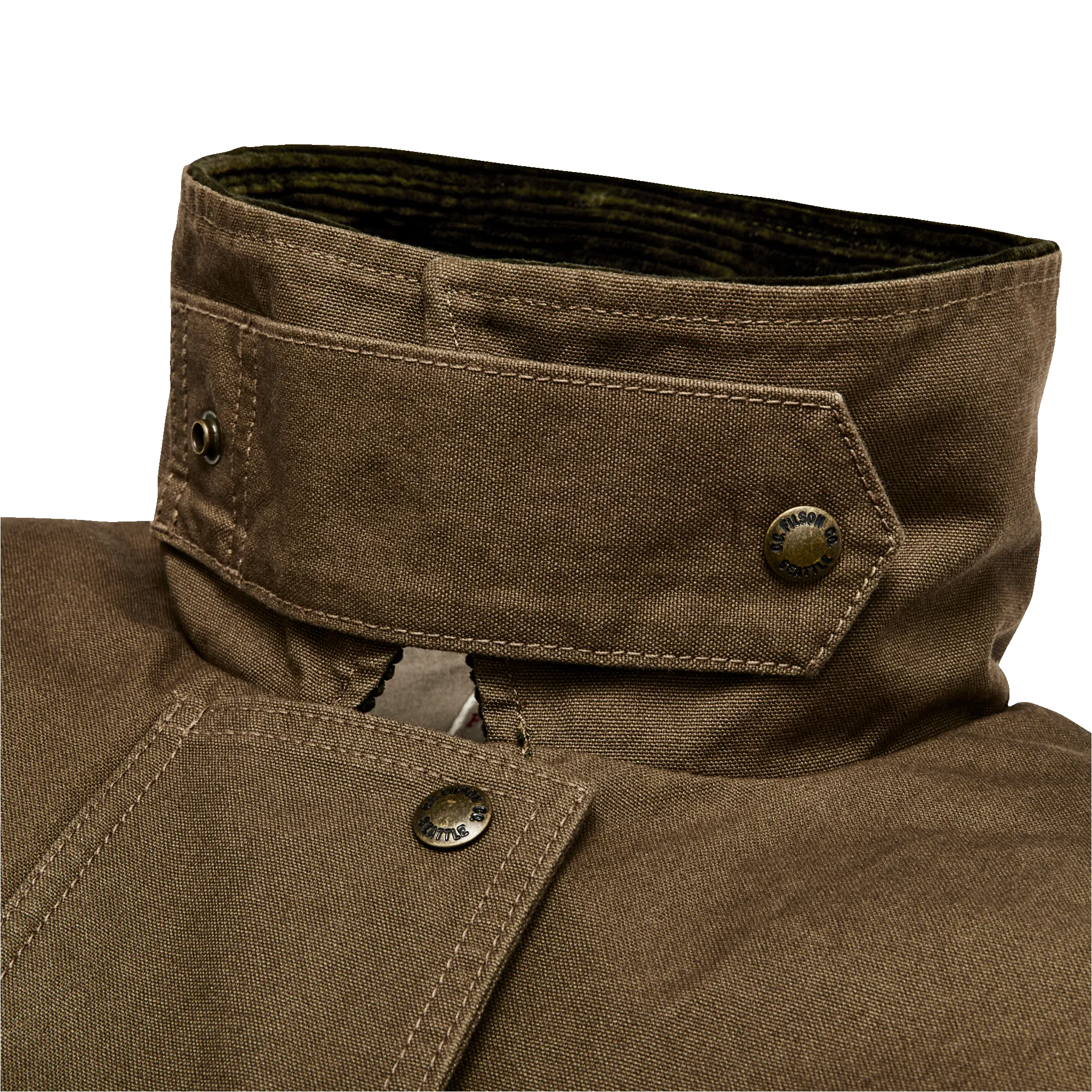Women's Dry Tin Duster Coat - Marsh Olive sold by Filson product image thumbnail 5