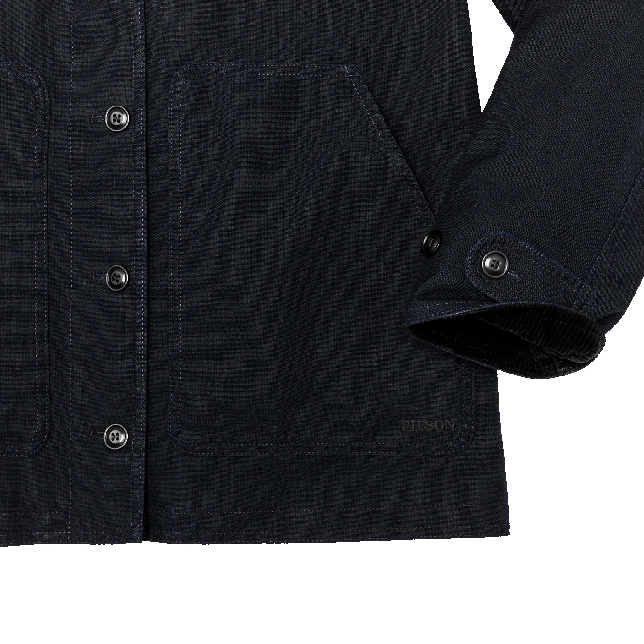 Women's Dry Tin Barn Coat - Navy sold by Filson product image thumbnail 4