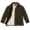Women's Mackinaw Wool Barn Coat - Forest Green sold by Filson