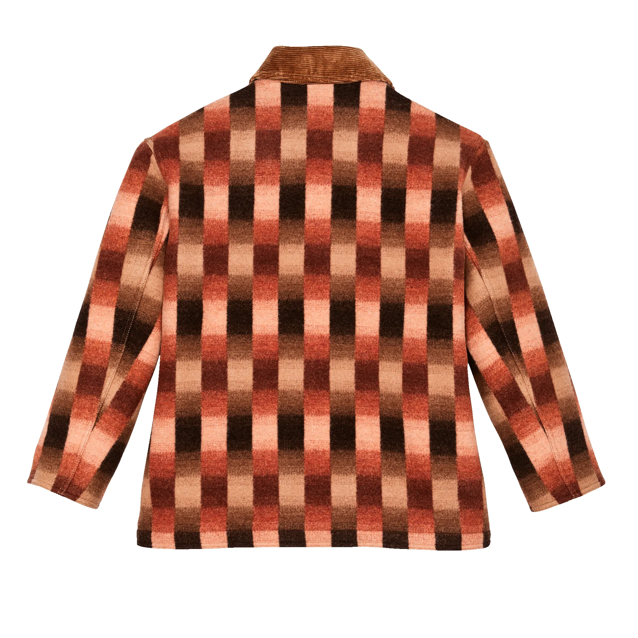 Women's Blanket Wool Barn Coat - Sunset Ombre Plaid sold by Filson product image thumbnail 2