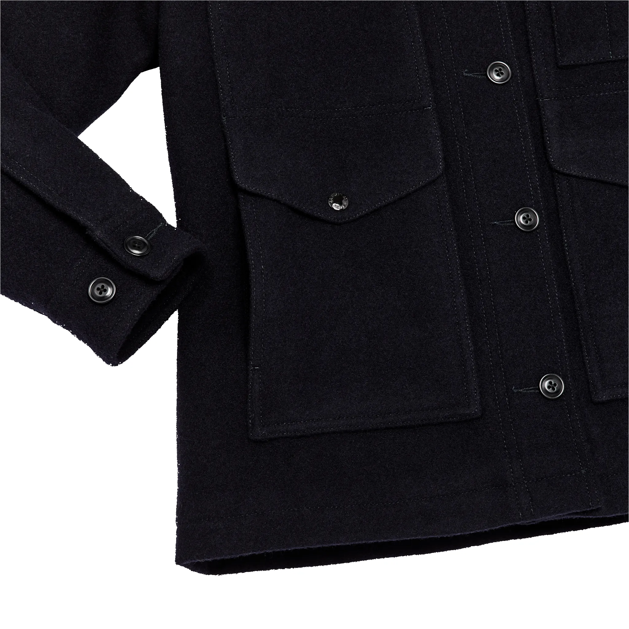 Women's Mackinaw Wool Cruiser Jacket - Navy sold by Filson product image thumbnail 5