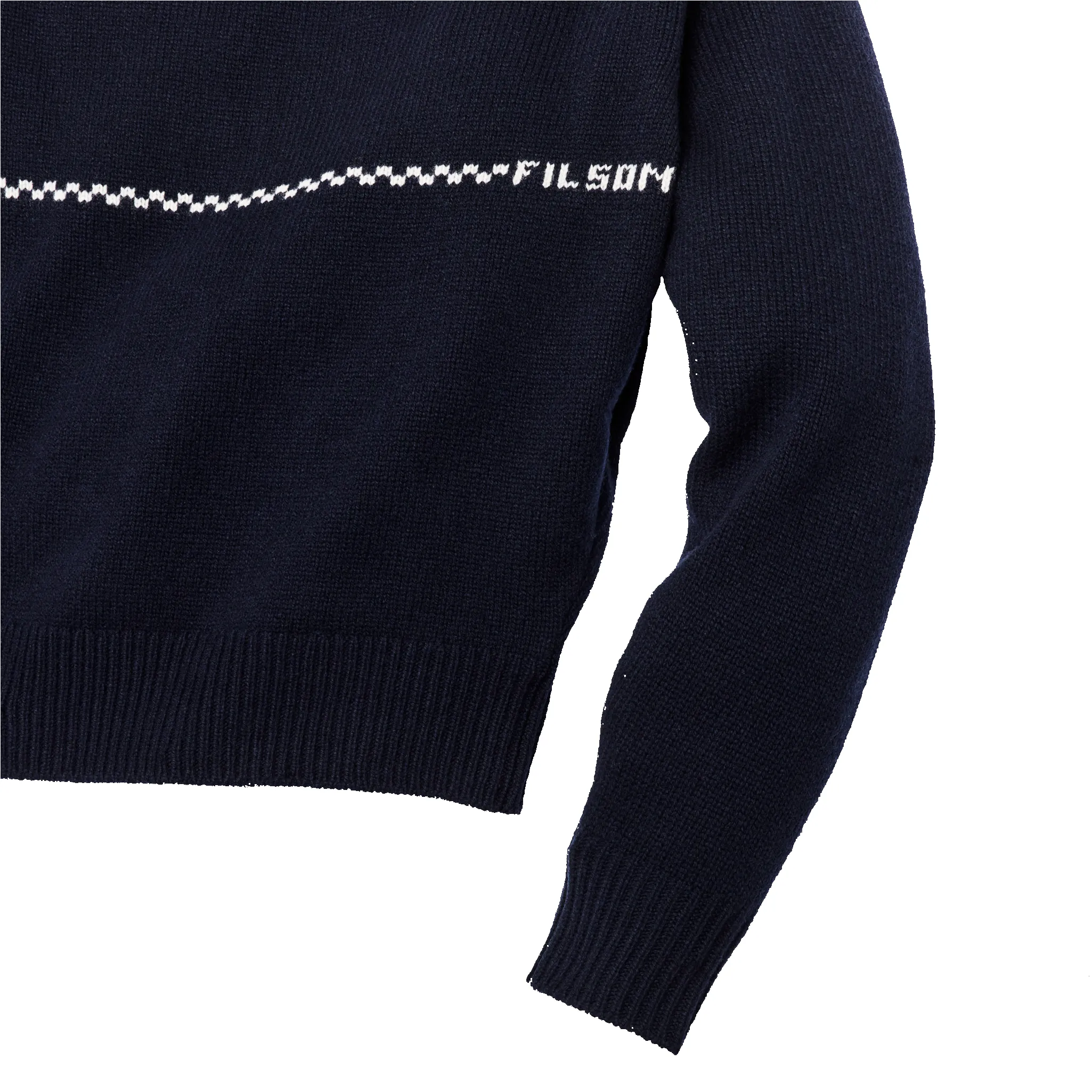 Women's Wool Crewneck Sweater - Navy / Horse sold by Filson product image thumbnail 3