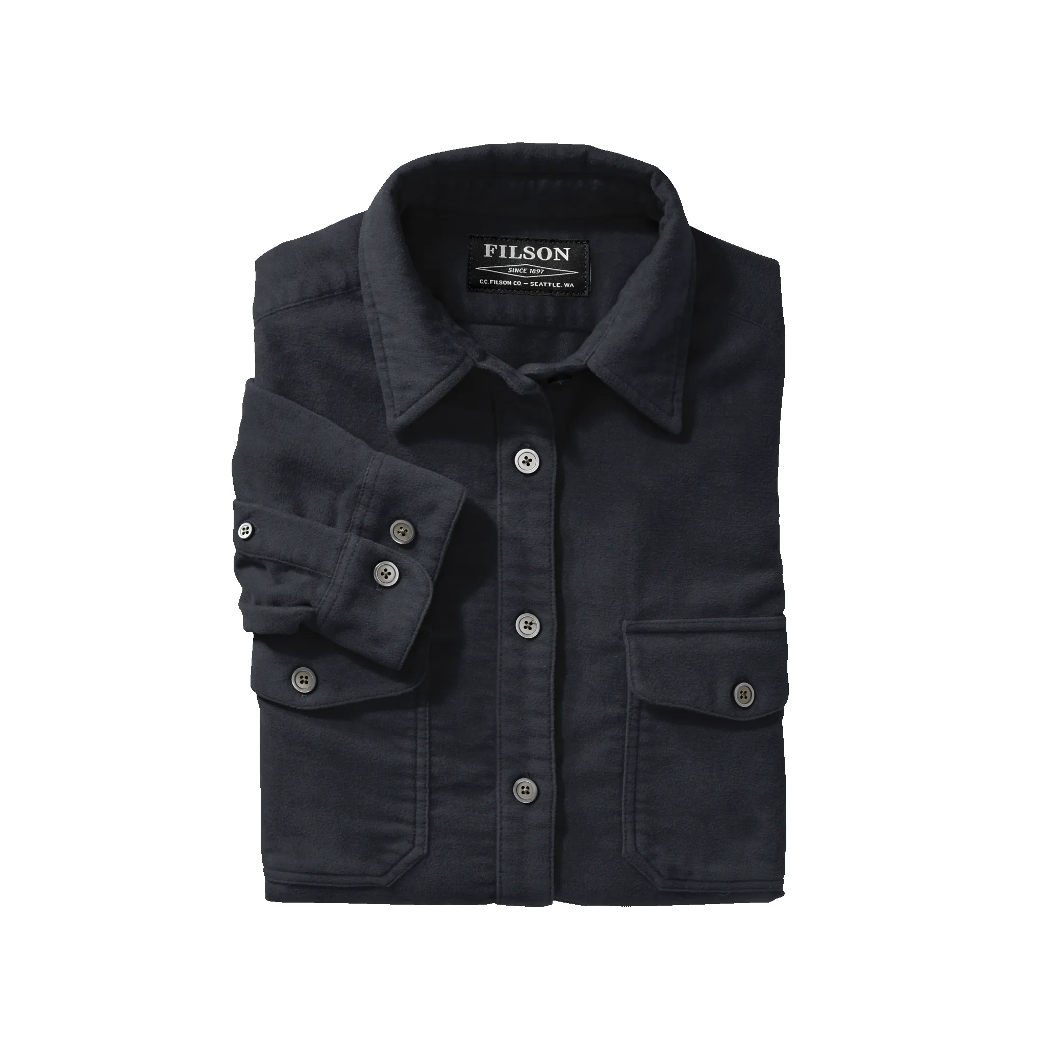 Women's Moleskin Shirt - Dark Navy sold by Filson product image thumbnail 2