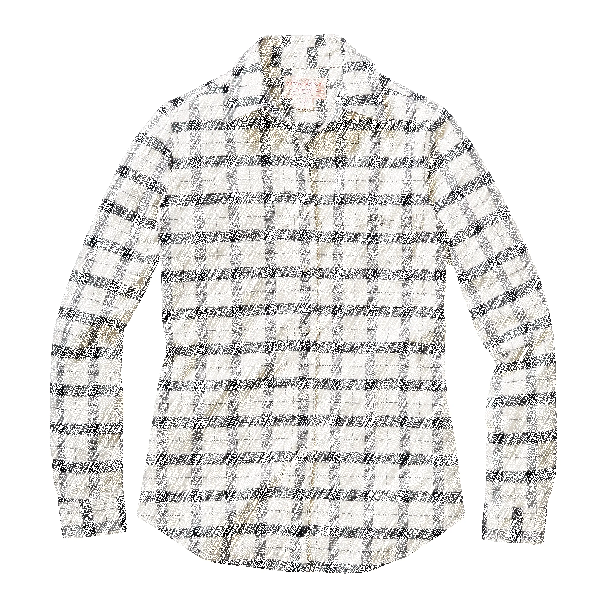 Women's Alaskan Guide Shirt - Cream Black sold by Filson