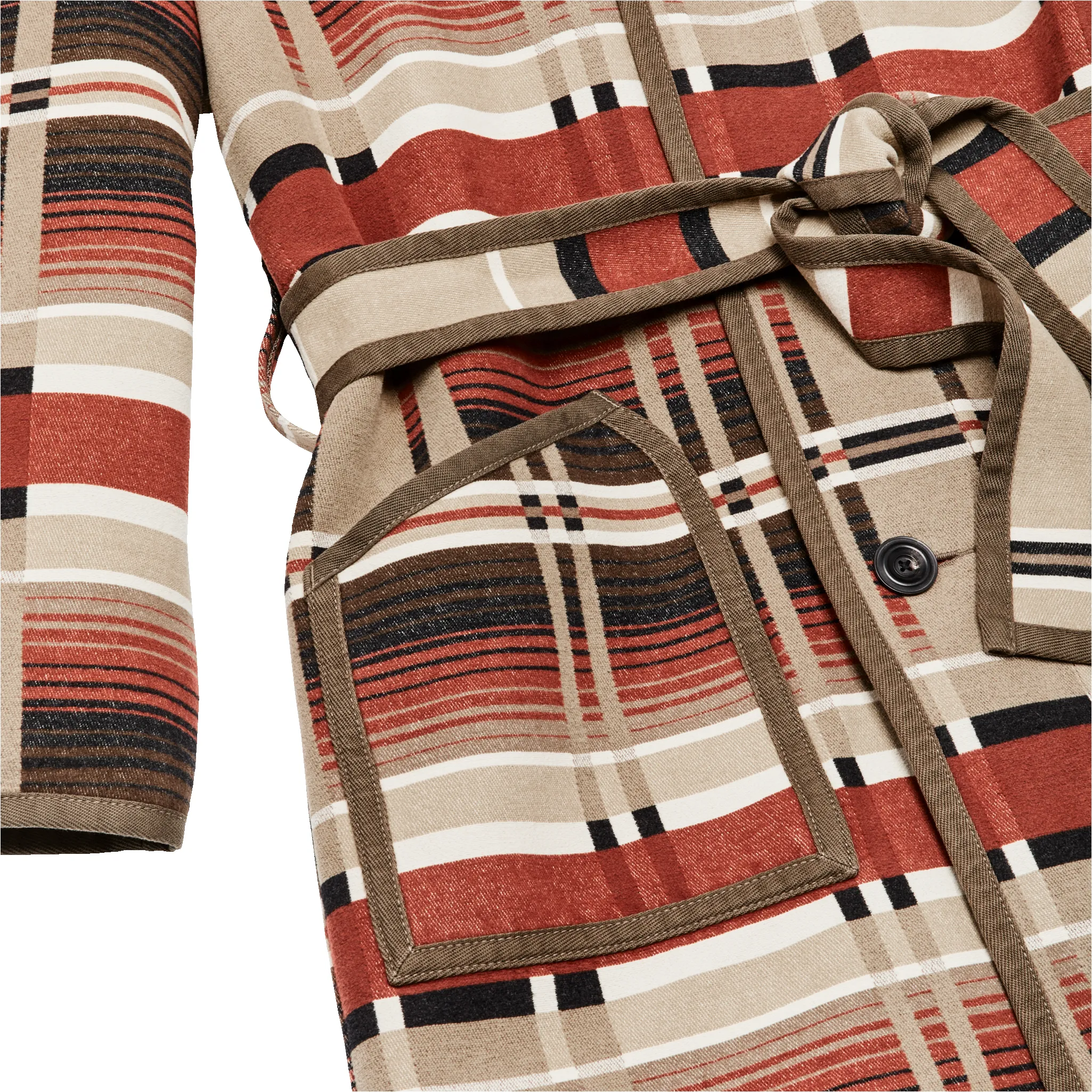 Beartooth Robe - Bloodstone / Tan Ombre sold by Filson product image thumbnail 4
