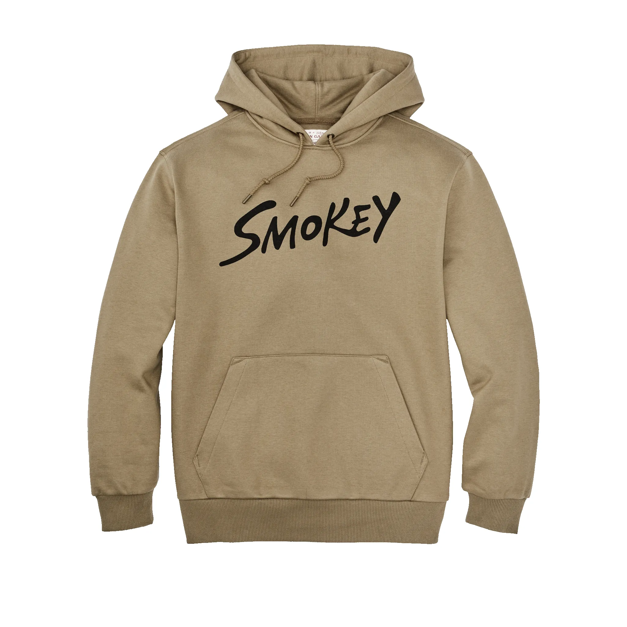 Smokey Bear Prospector Graphic Hoodie - Vintage Olive / Only You sold by Filson