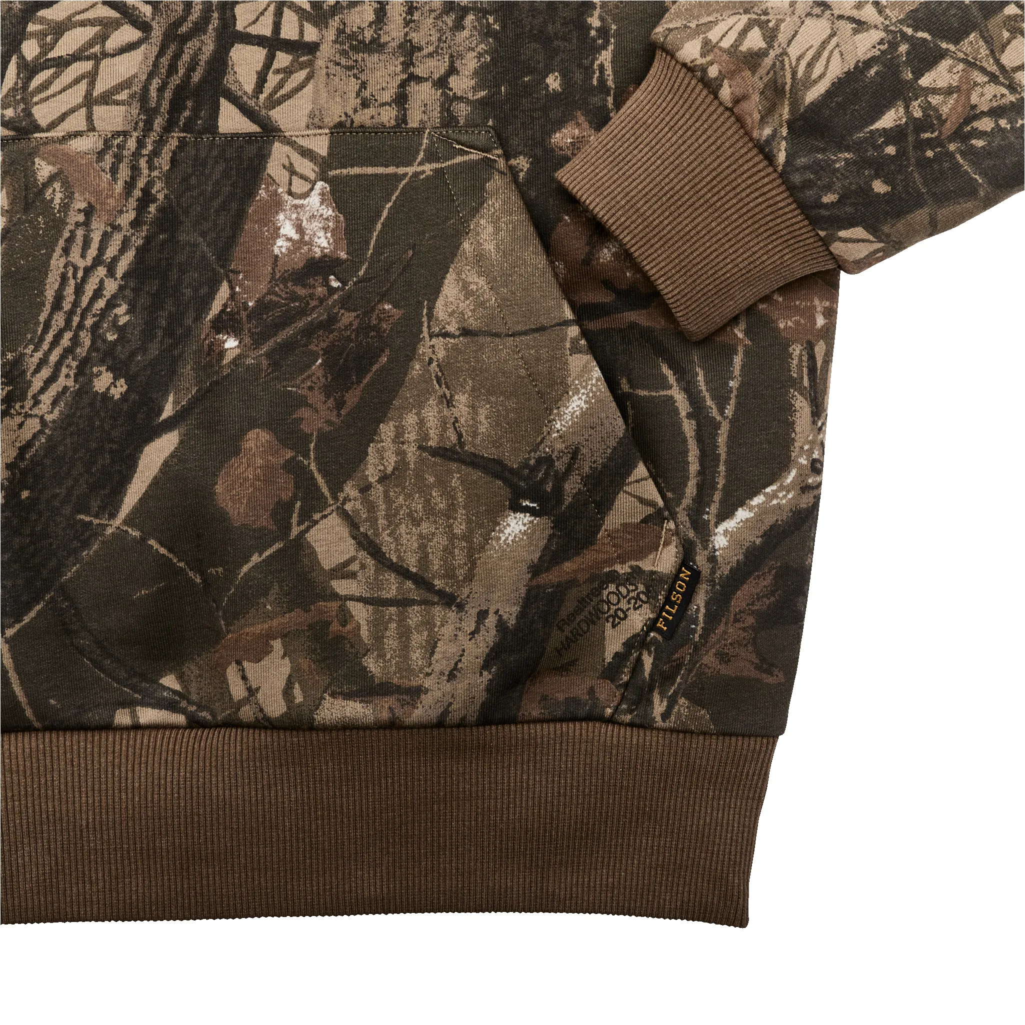 Prospector Hoodie - Realtree Hardwoods Camo sold by Filson product image thumbnail 3