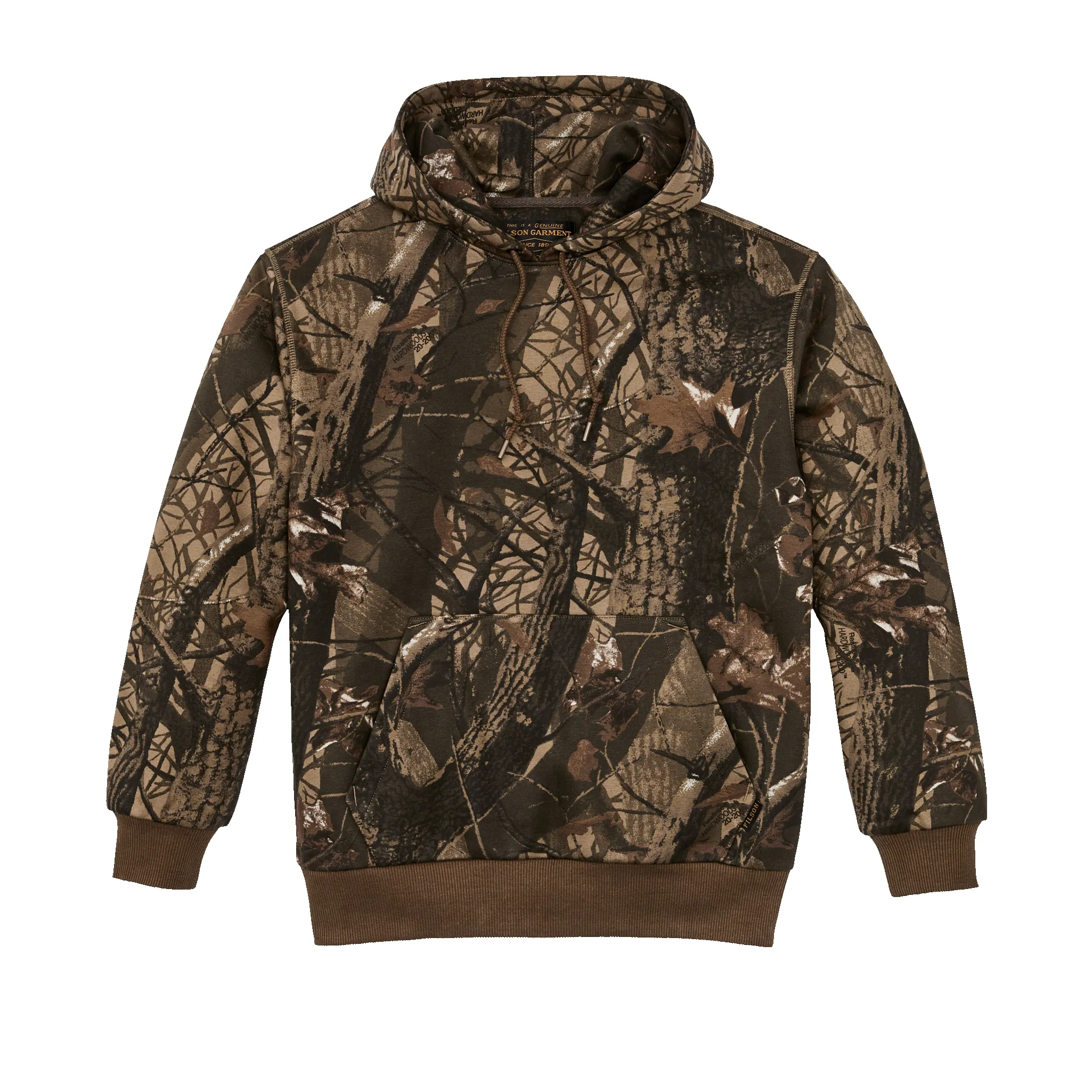 Prospector Hoodie - Realtree Hardwoods Camo sold by Filson