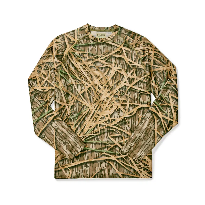 Long Sleeve Barrier T-shirt - Mossy Oak Shadow Grass sold by Filson