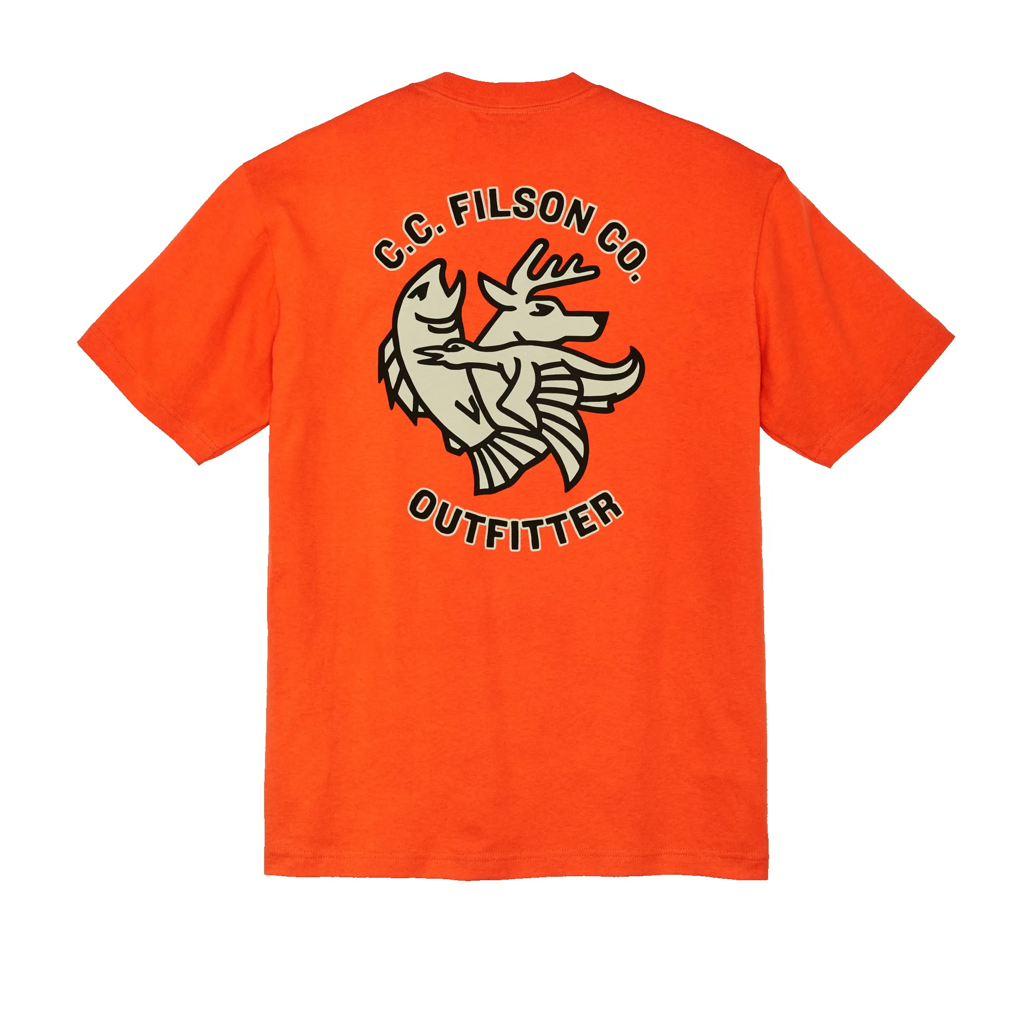 Frontier Graphic T-shirt - Flame / Deco Sportsman sold by Filson product image thumbnail 2