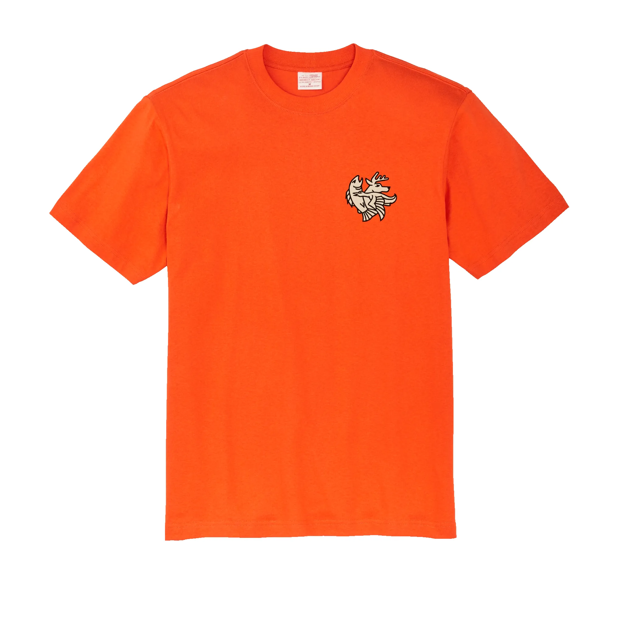 Frontier Graphic T-shirt - Flame / Deco Sportsman sold by Filson
