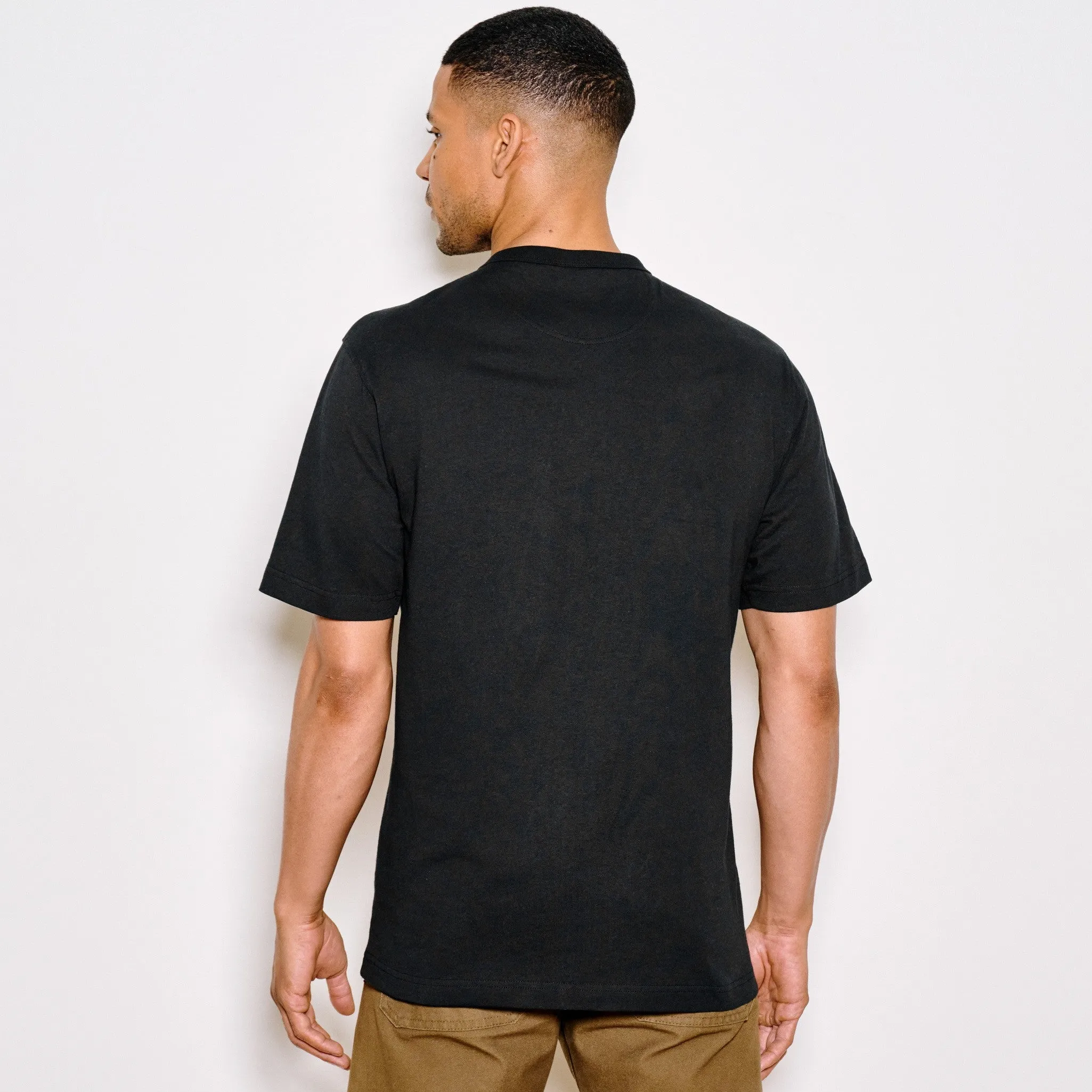 Frontier Henley T-shirt - Black sold by Filson product image thumbnail 2
